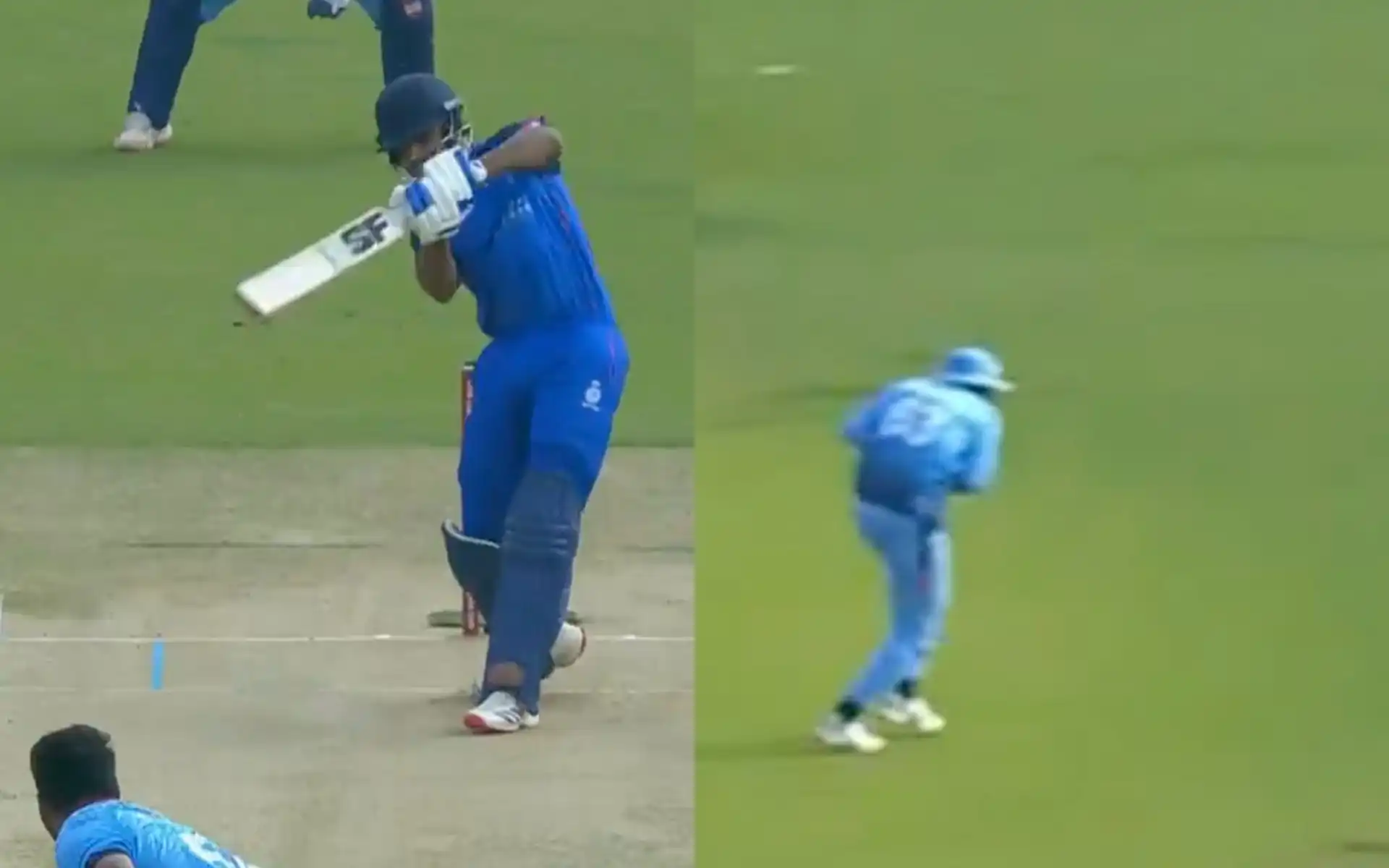 Suryakumar Yadav takes a stunning catch [Source: @BCCIdomestic/X.com]