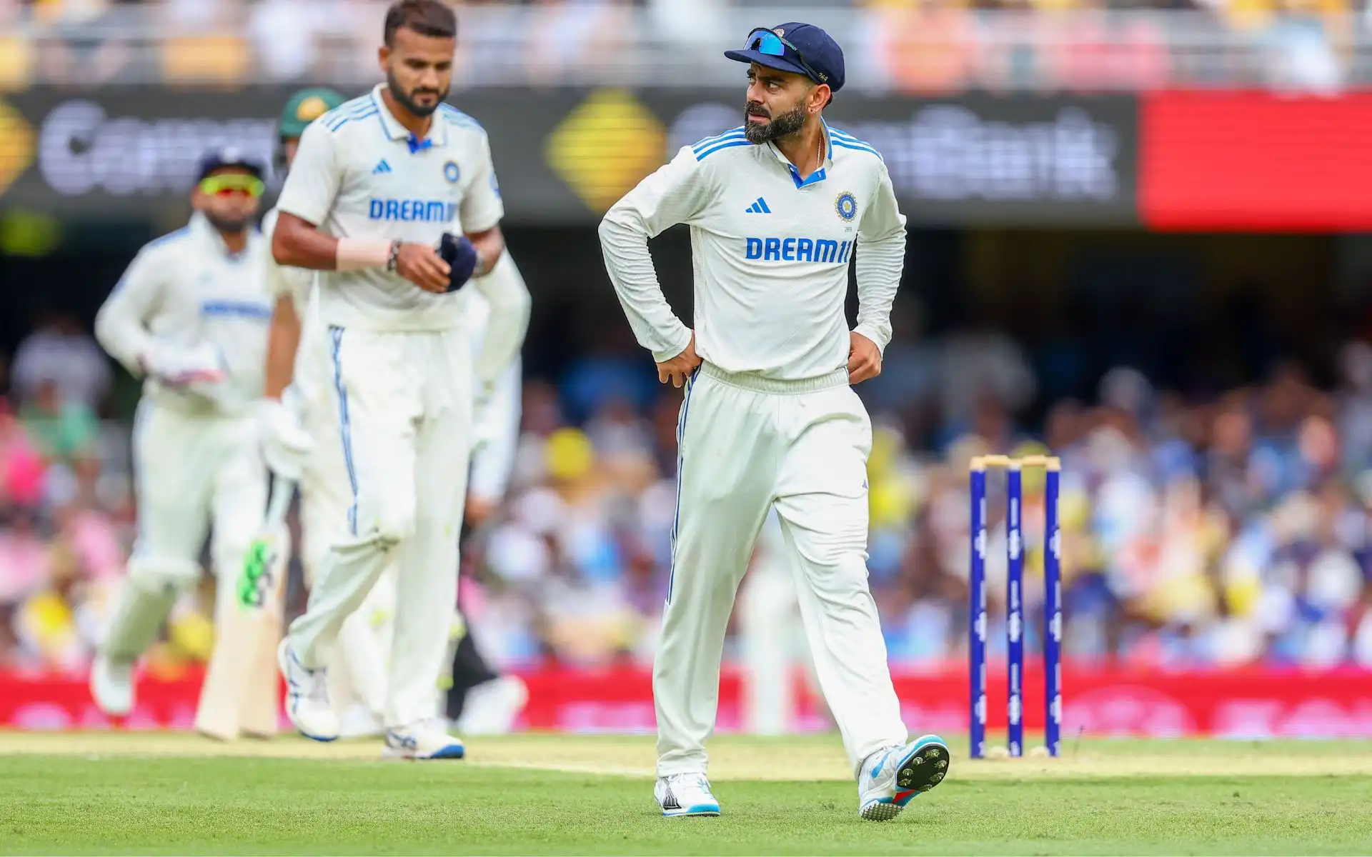Virat Kohli at The Gabba (Source: AP Photos)