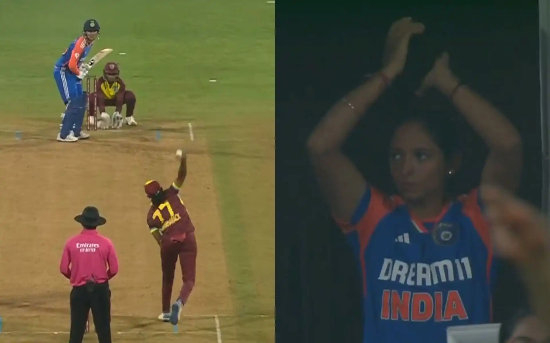 Smriti Mandhana's Half-Century (Source: @JioCinema/X)