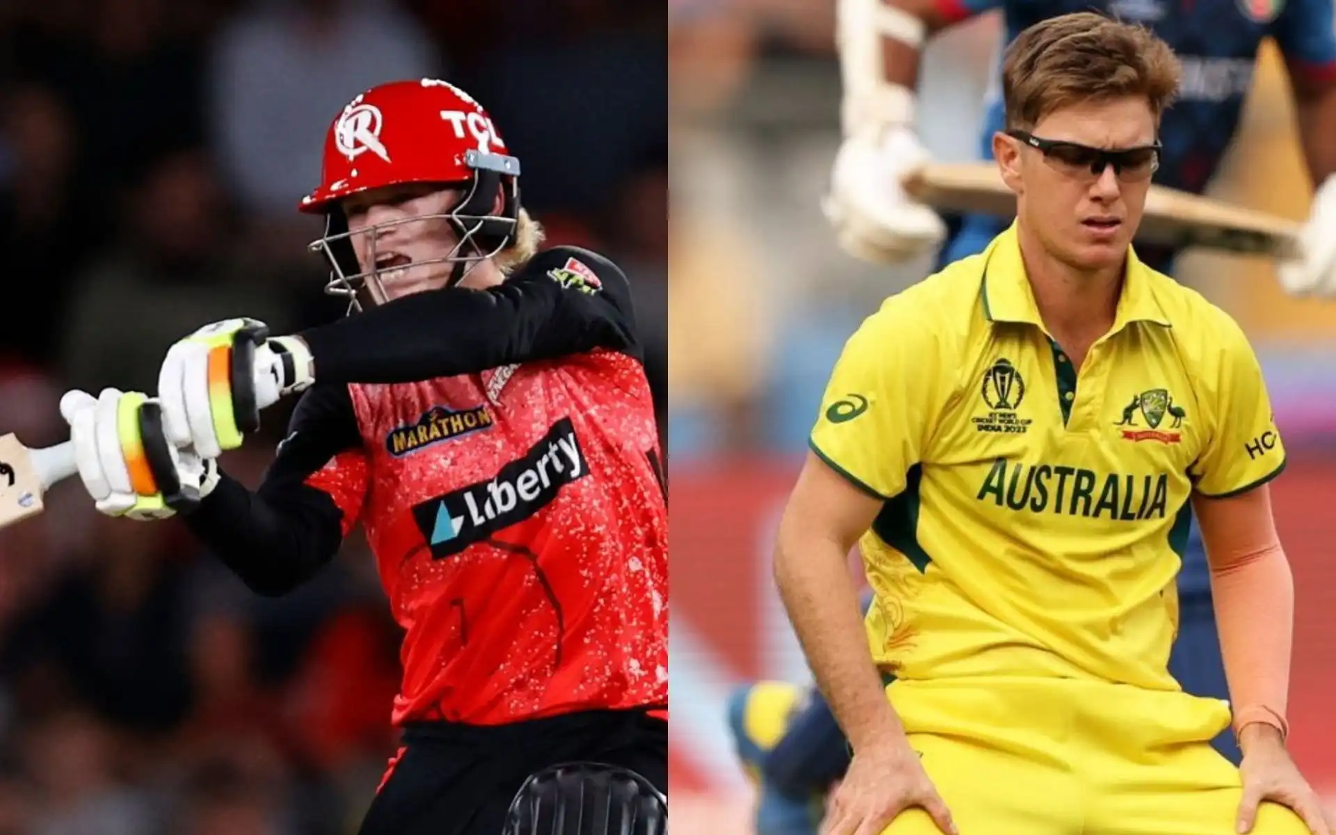 Jake Fraser-McGurk and Adam Zampa [Source: @mufaddal_vohra, @tctv1offl/x.com]
