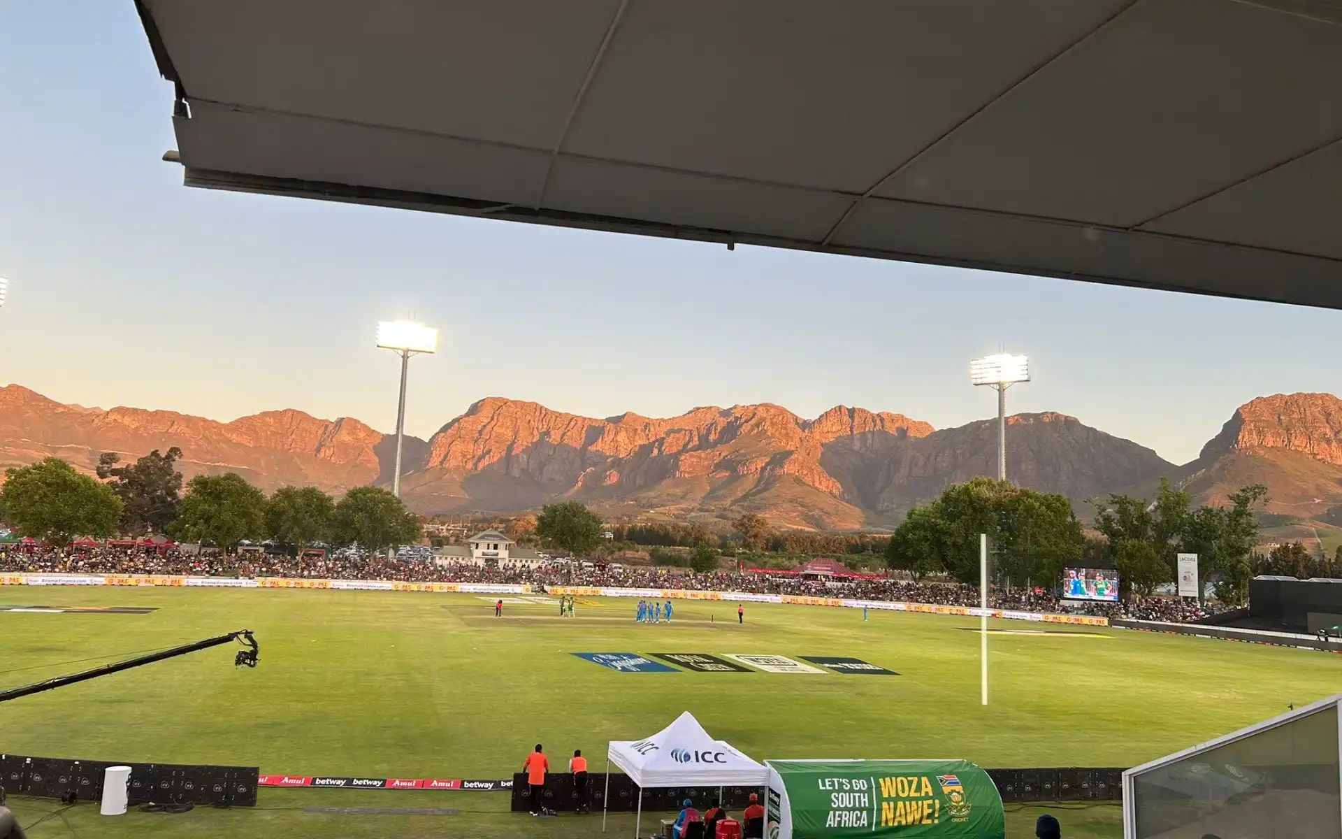 Boland Park in Paarl [Source: @RajalArora/X]