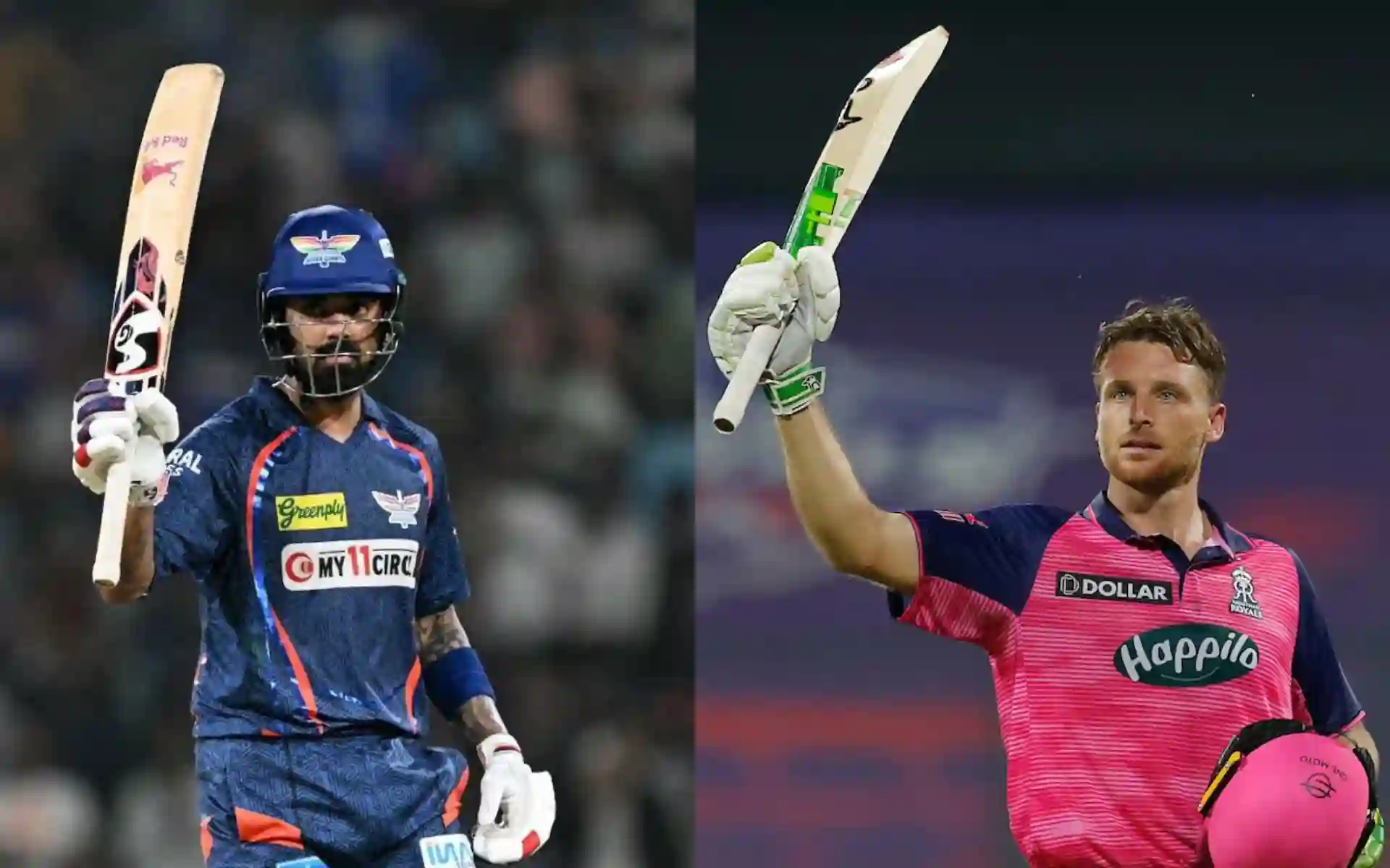 KL Rahul and Jos Buttler in IPL [Source: @IPL, @be_mewadi/x.com]