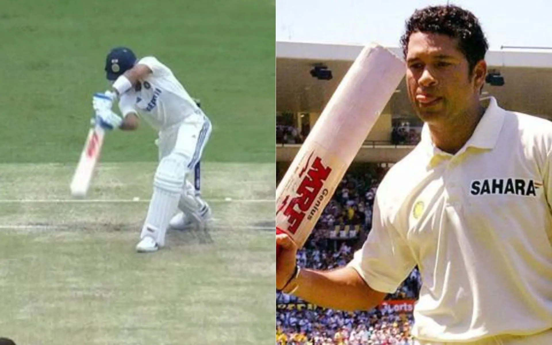 Virat Kohli needs to take a leaf out of Sachin Tendulkar's book [Source: @HaramiParindey, @dwivedikaustuv/x.com]