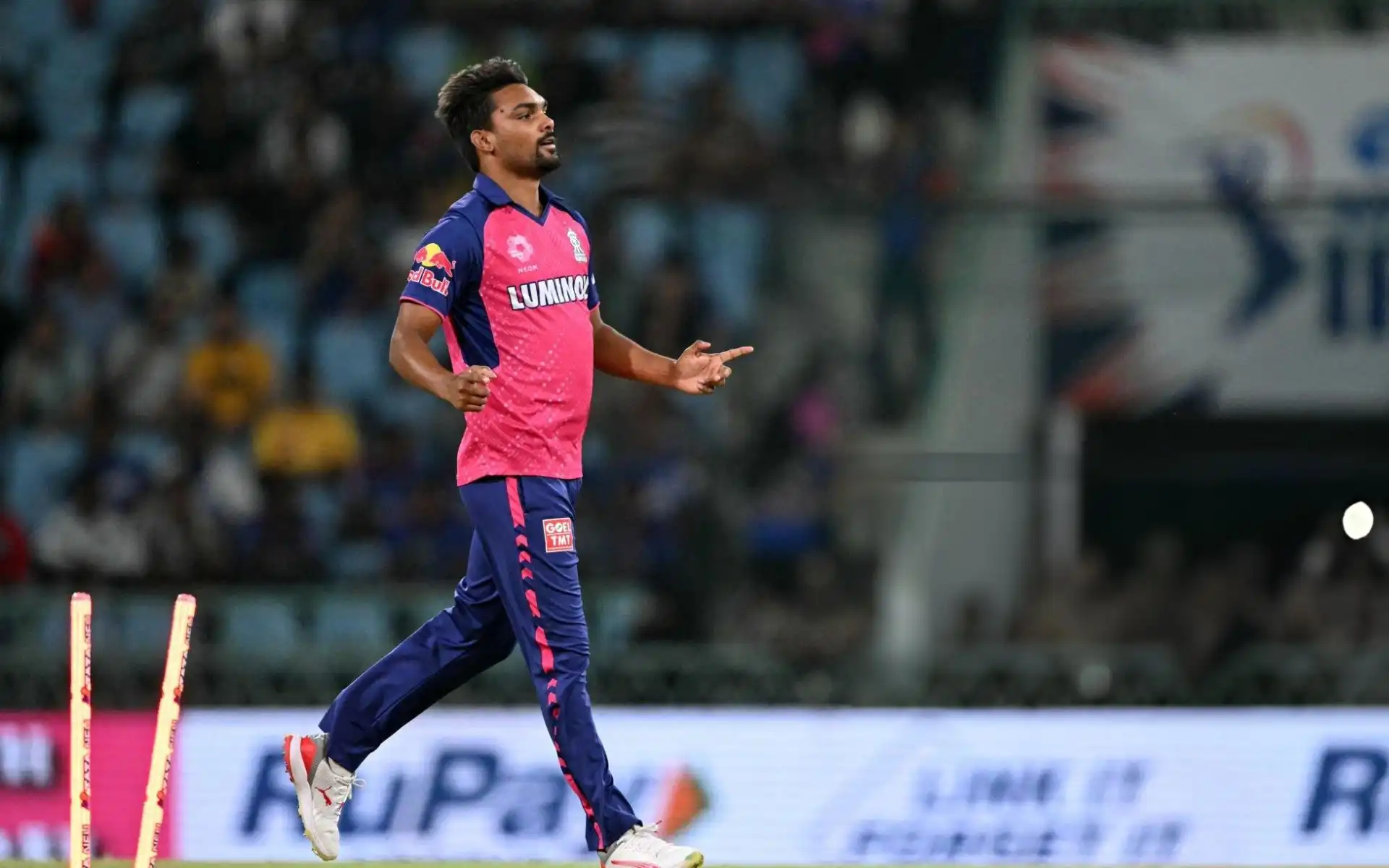 Sandeep Sharma, RR [Source: @CSKYash_/X.com]