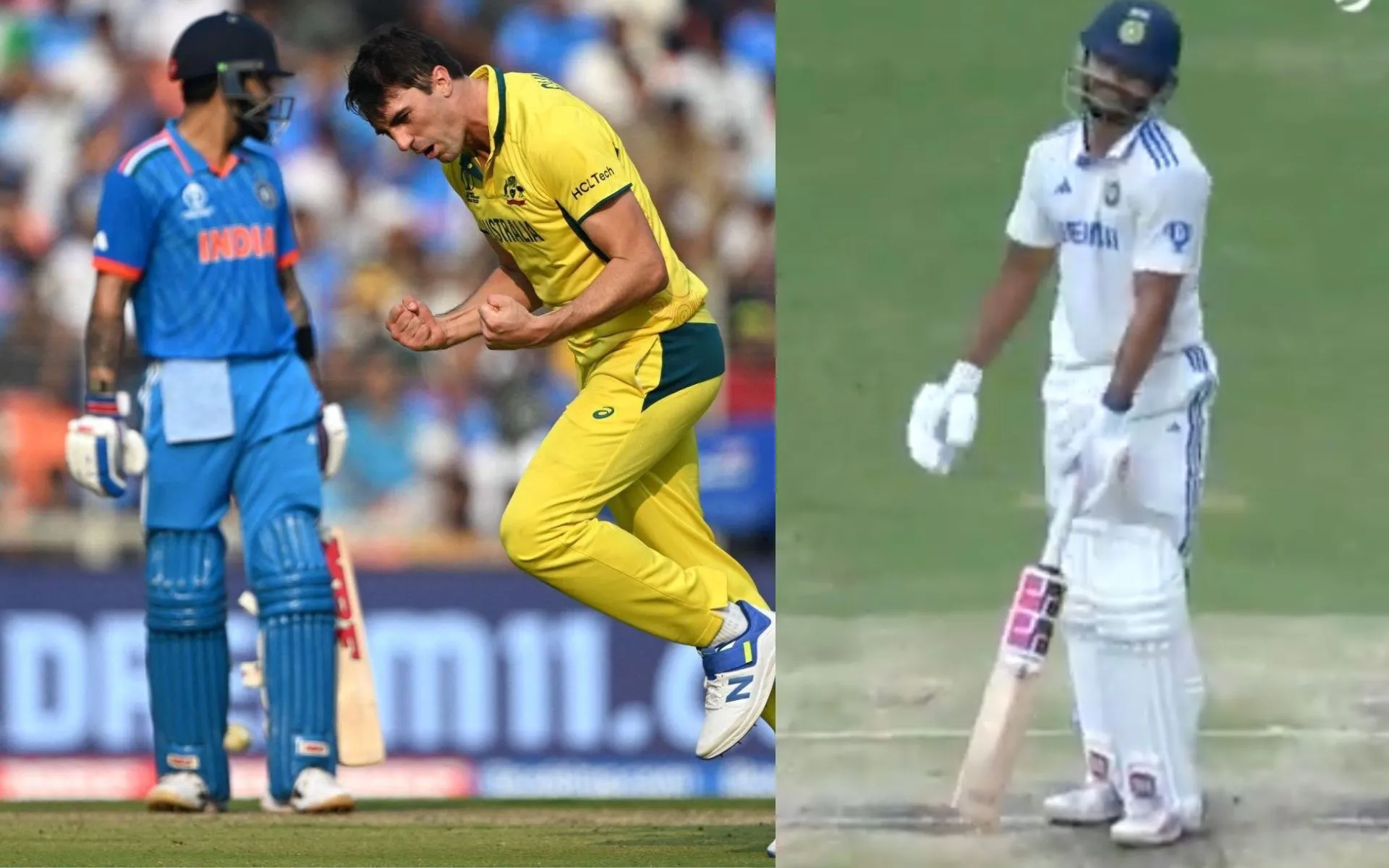Nitish Reddy's wicket in Gabba Test (Source:@cricketcomau/X.com)