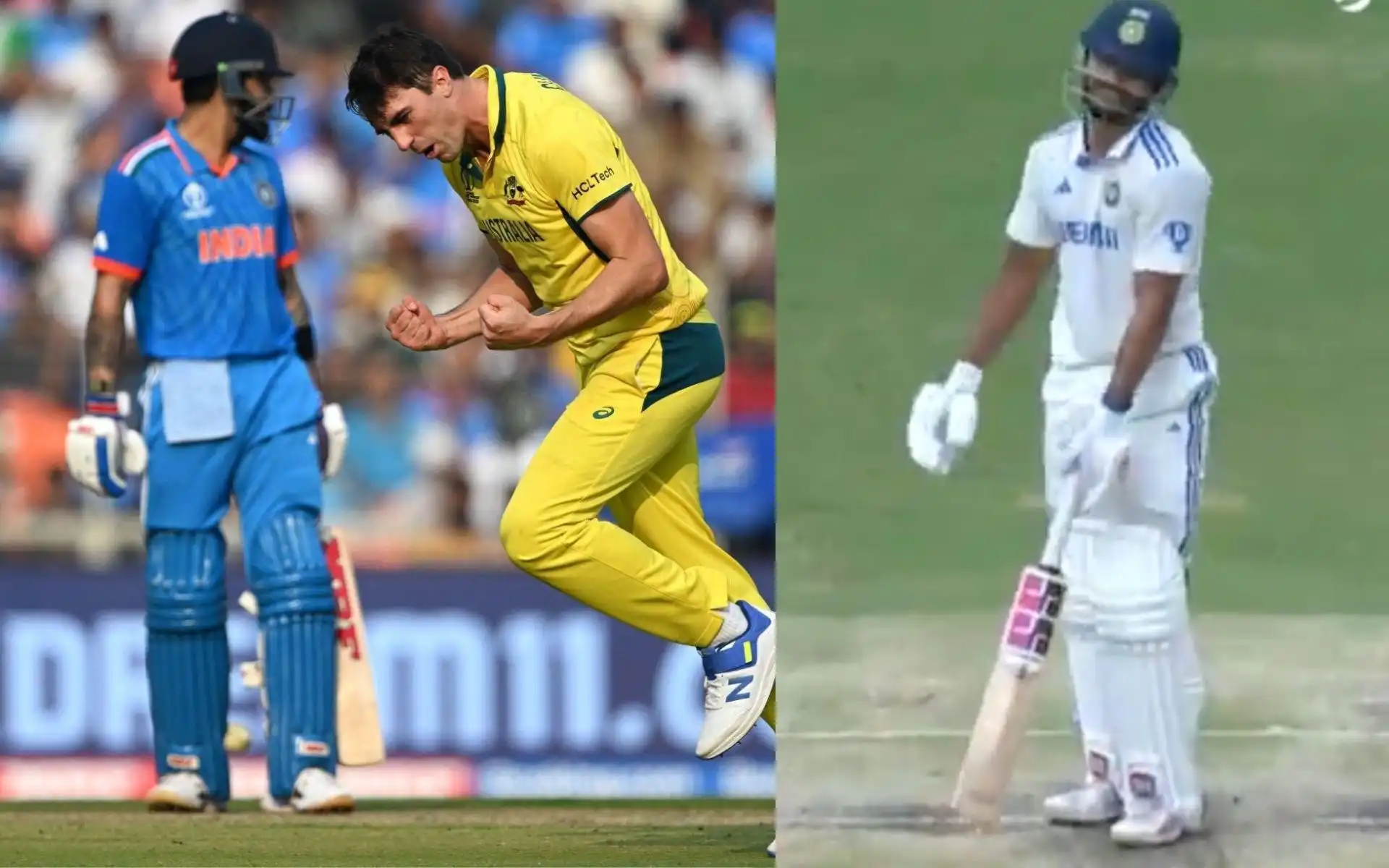 Nitish Reddy's wicket in Gabba Test (Source:@cricketcomau/X.com)