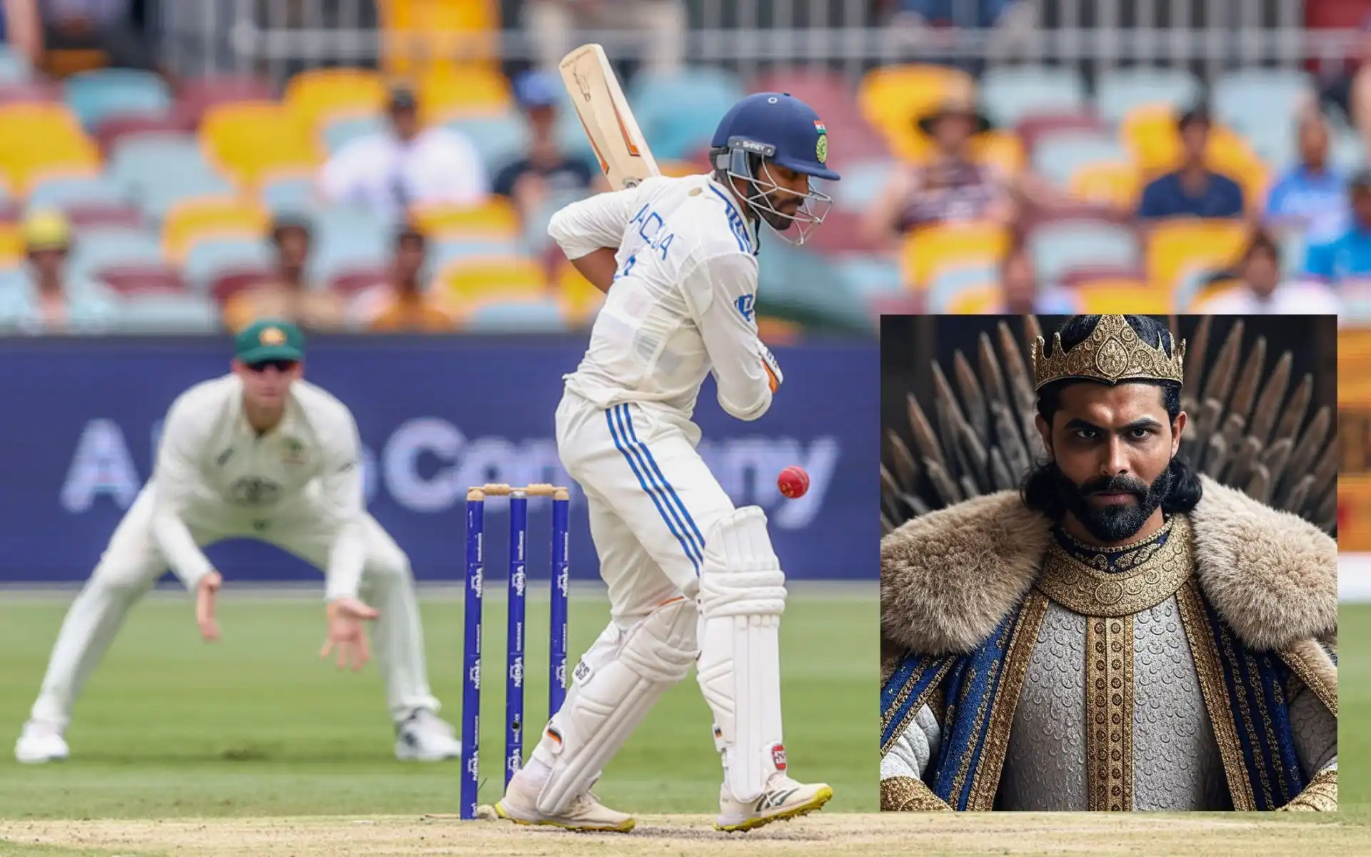 Ravindra Jadeja's incredible knock (Source:@AP)