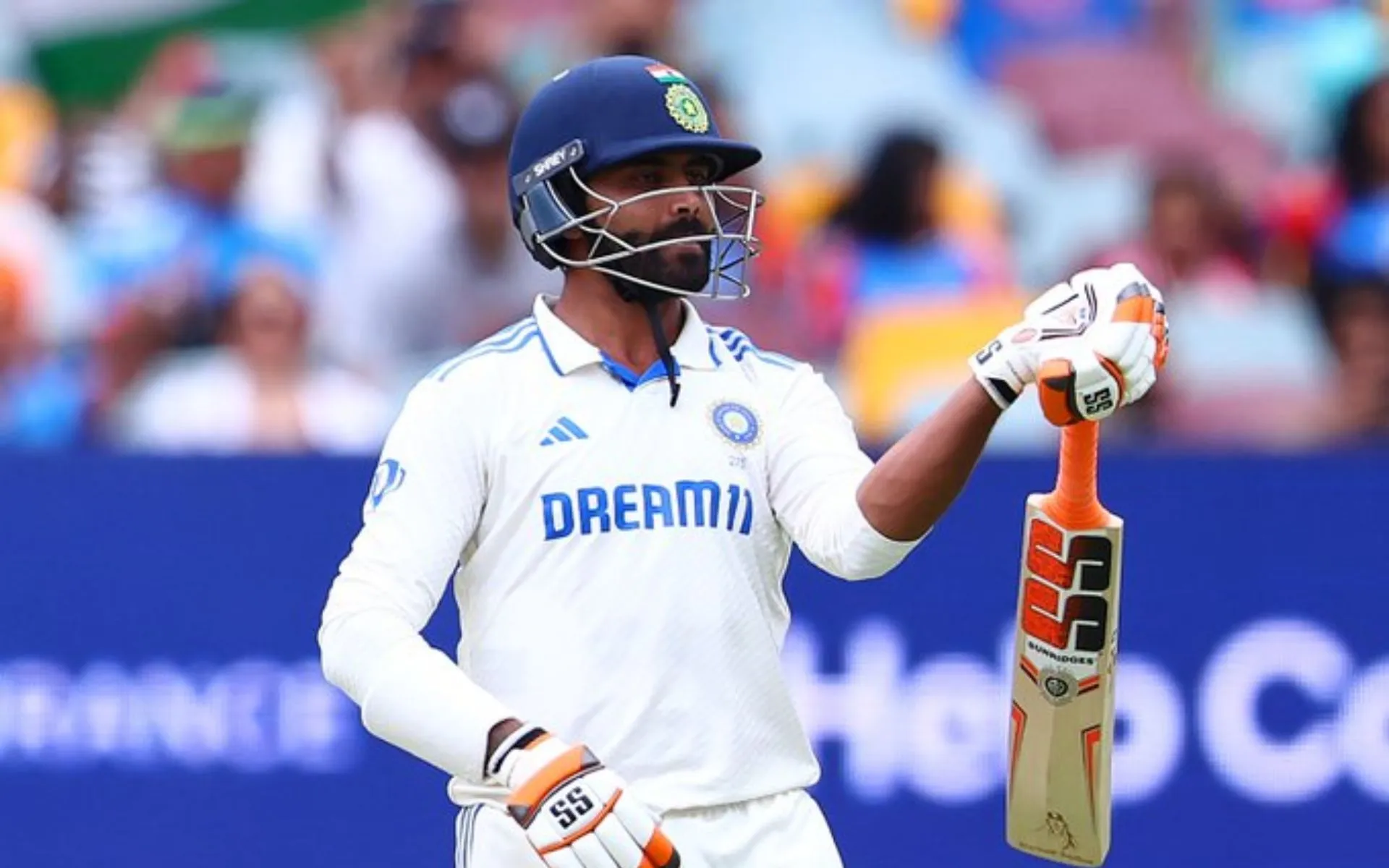 Ravindra Jadeja missed out on a hundred [Source: @BCCI/x.com]