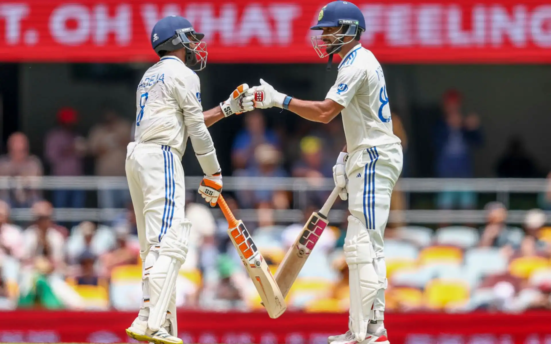 Ravindra Jadeja and Nitish Kumar Reddy (Source:@AP)
