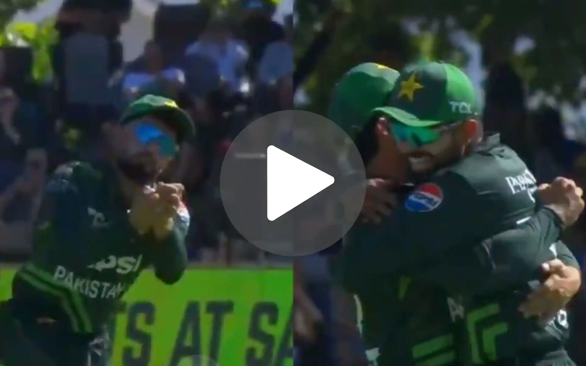 [Watch] Babar Azam Hugs Kamran Ghulam As His Stellar Catch Removes Aiden Markram