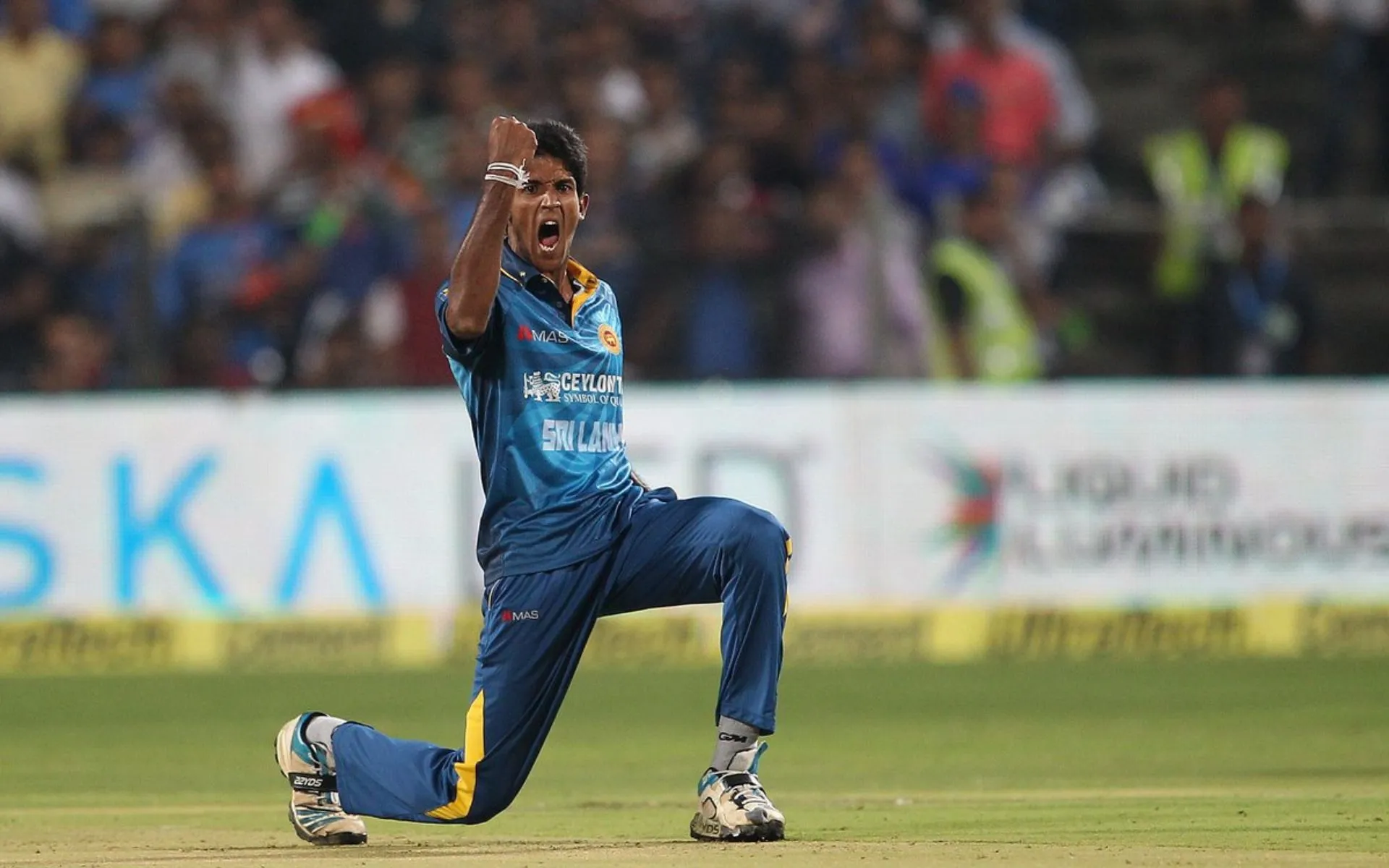 Kasun Rajitha (Source: @ICC/x.com)