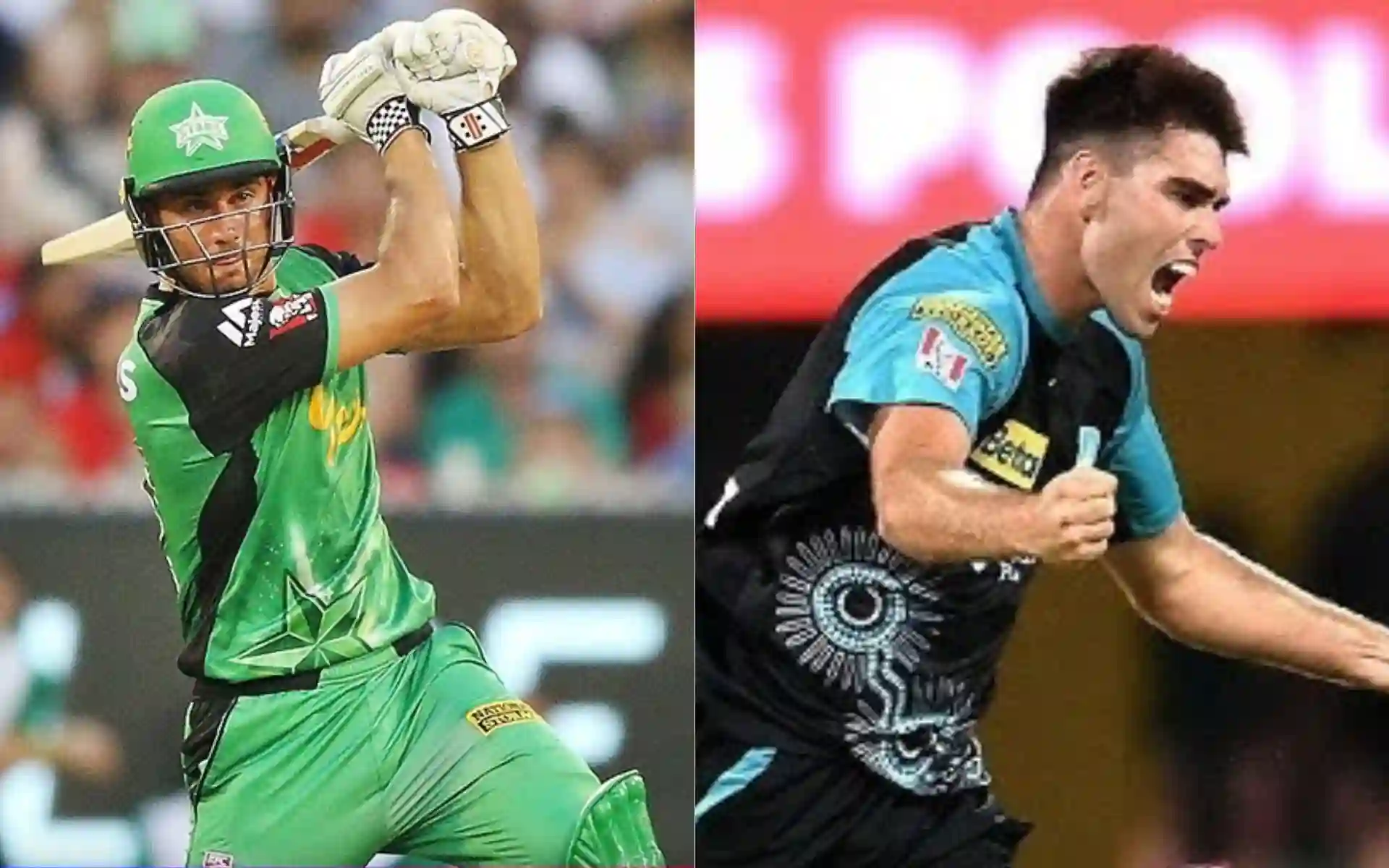 Marcus Stoinis and Xavier Bartlett [Source: @BigBash/YouTube]