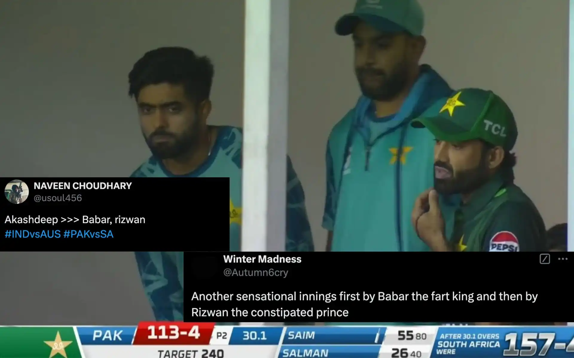 'Akash Deep > Babar, Rizwan': Netizens Disgraced By Pakistan Duo's Cheap Dismissals