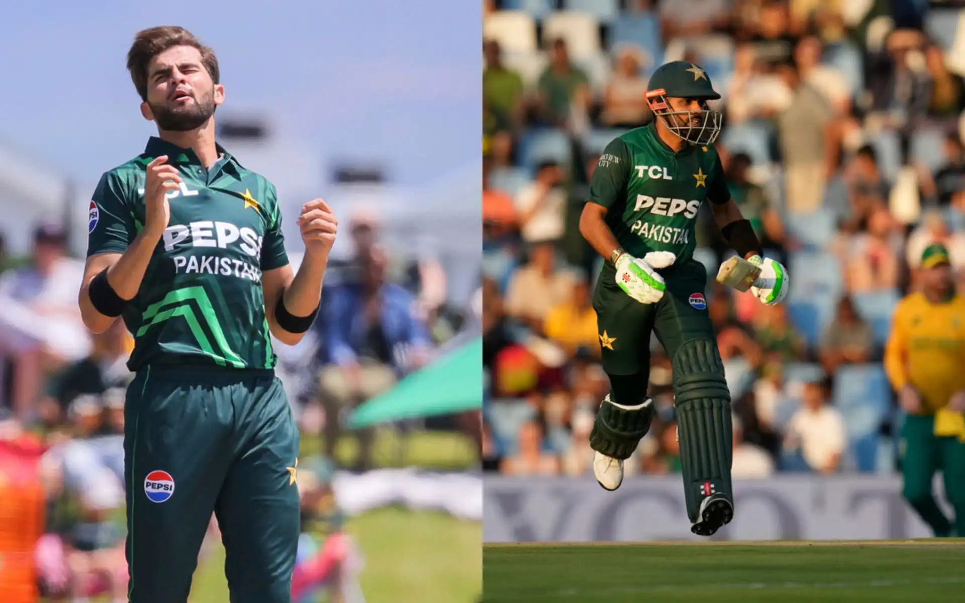 Babar Azam and Shaheen Afridi [Source: AP]