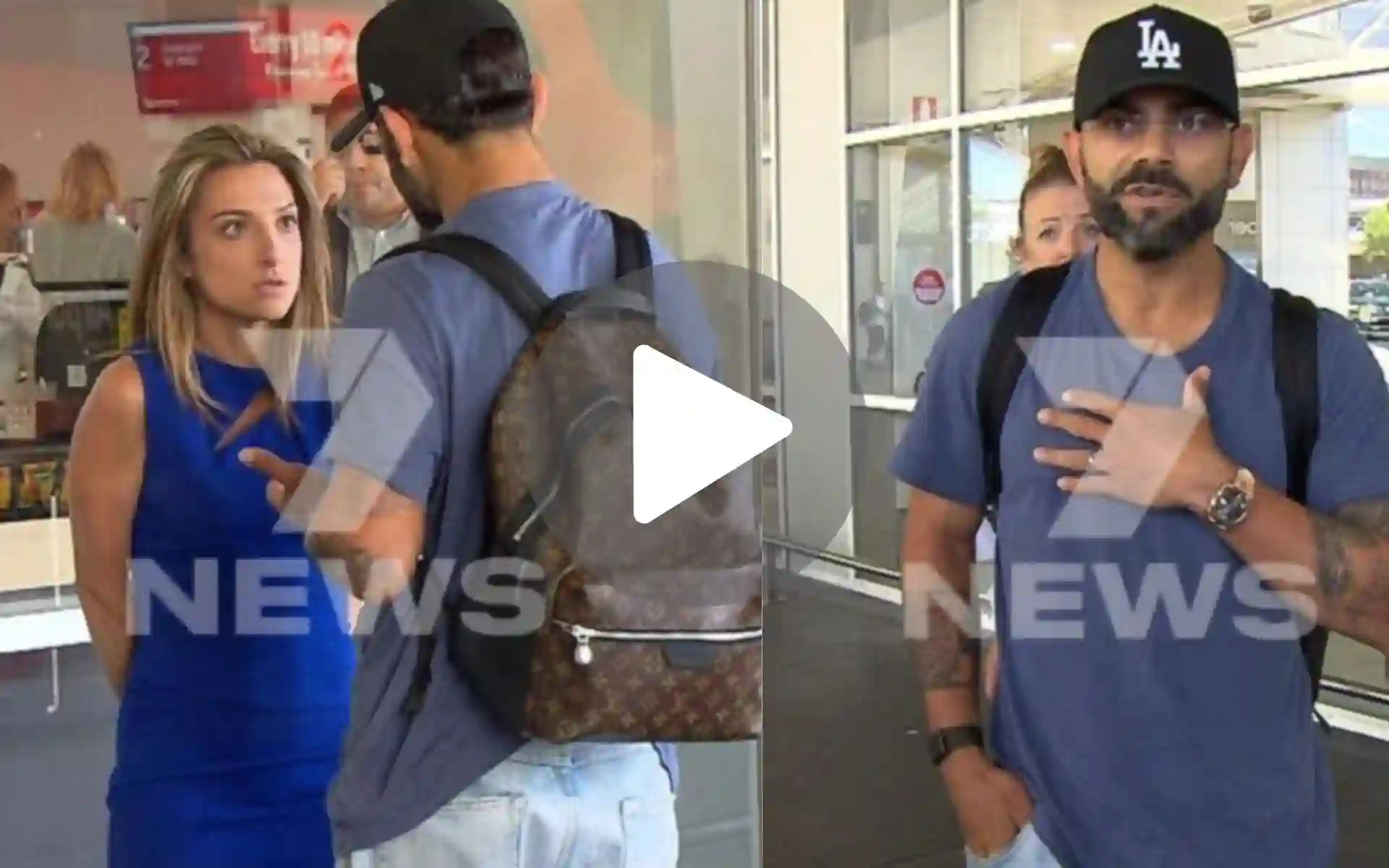Kohli Gets Aggressive With Aussie Journalists; Lashes Out Angrily At Airport- Check Full Story