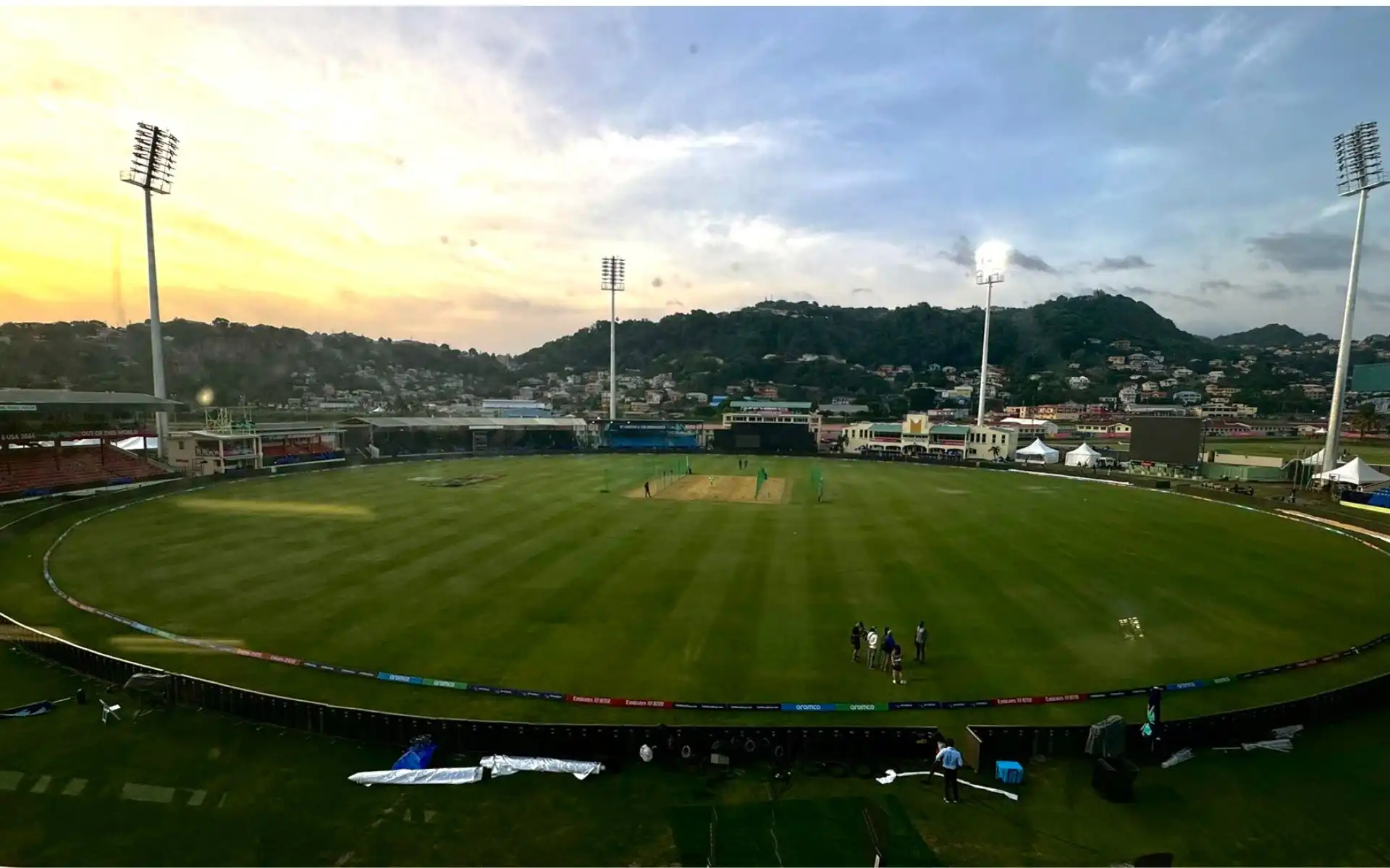 Arnos Vale Stadium, Kingstown [Source: @SubasTheOne_/X]