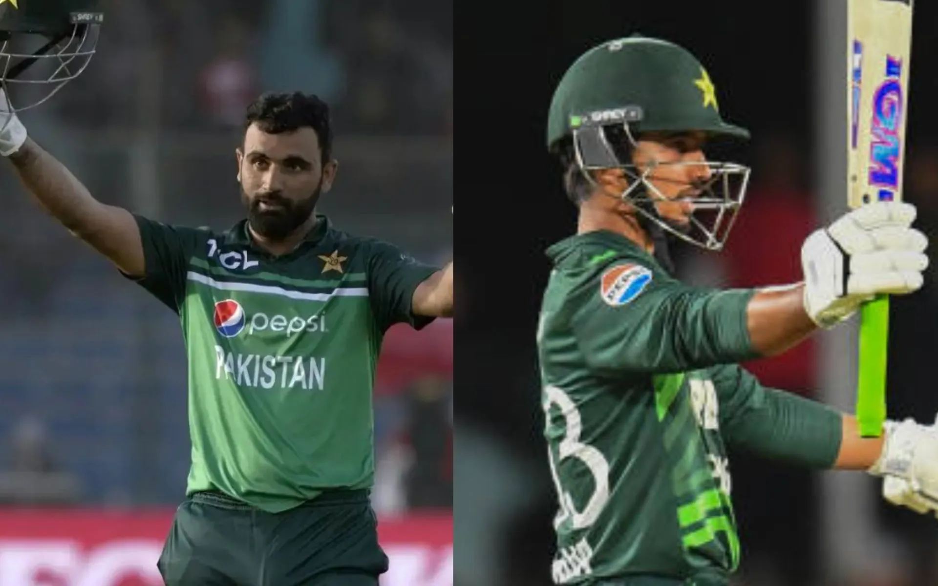 Fakhar Zaman Vs Saim Ayub [Source: @ahtashamriaz22/X.Com]
