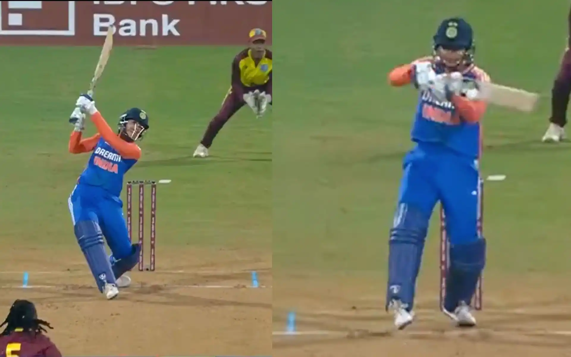 Smriti Mandhana completes her half-century (Source:BCCI)