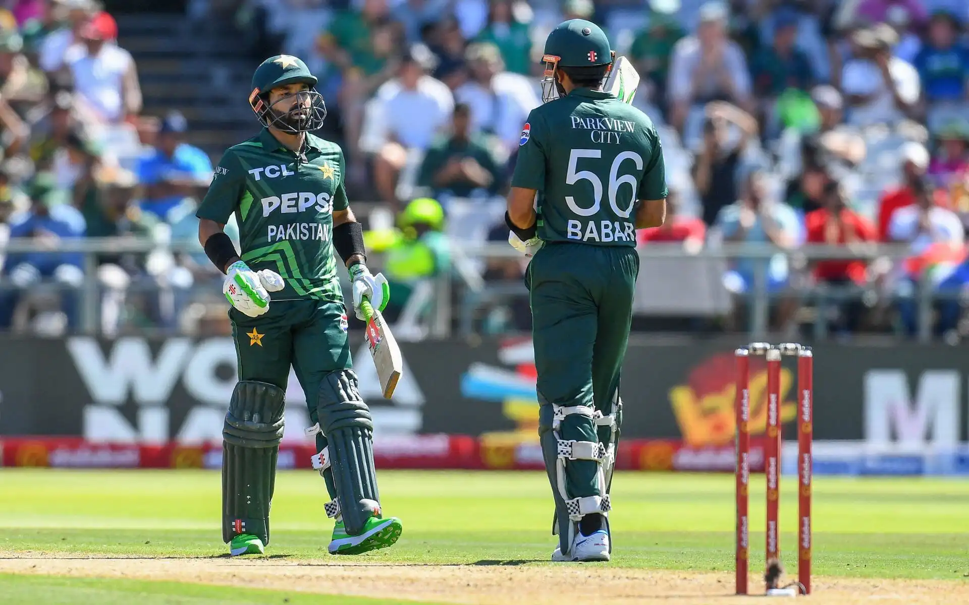 Mohammad Rizwan and Babar Azam restructured Pakistan innings [Source: @TheRealPCB/x] 