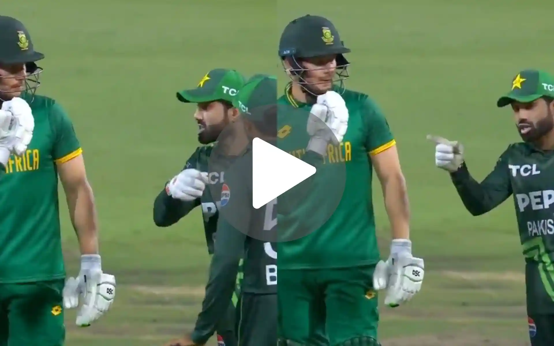 [Watch] 'Shut Up And Play,' Angry Rizwan Fights With Klaasen; Babar Calms Him Down