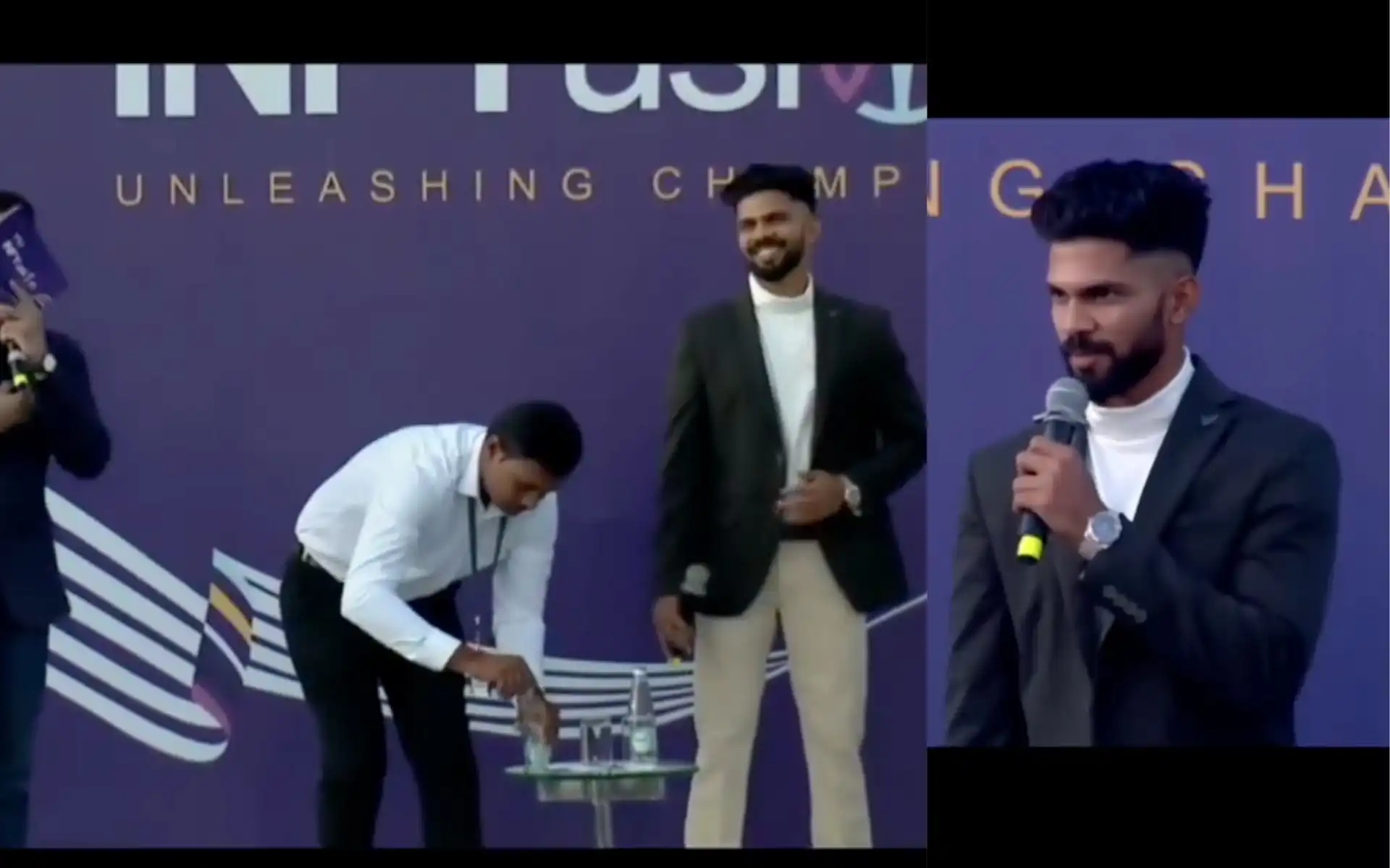 Ruturaj Gaikwad's hilarious response at RCB (Source:@CSKYash_,x.com)