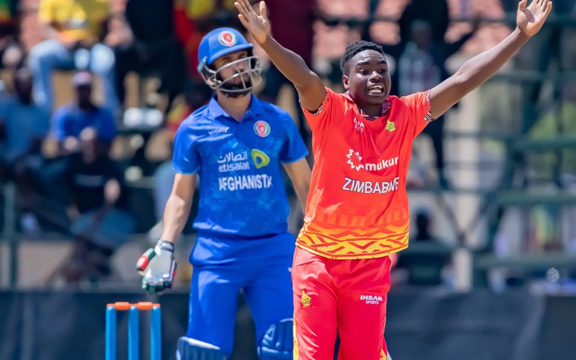 Afghanistan vs Zimbabwe - (Source:@Johns/X.com)