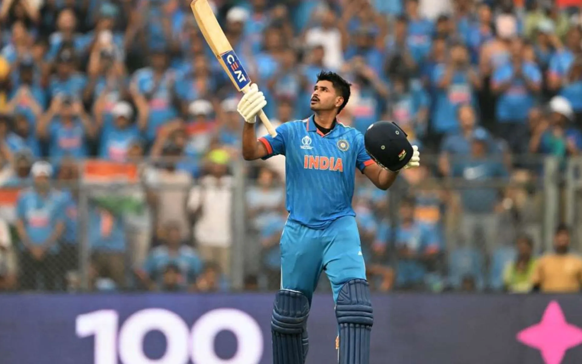 Shreyas Iyer - (Source:@Johns/X.com)