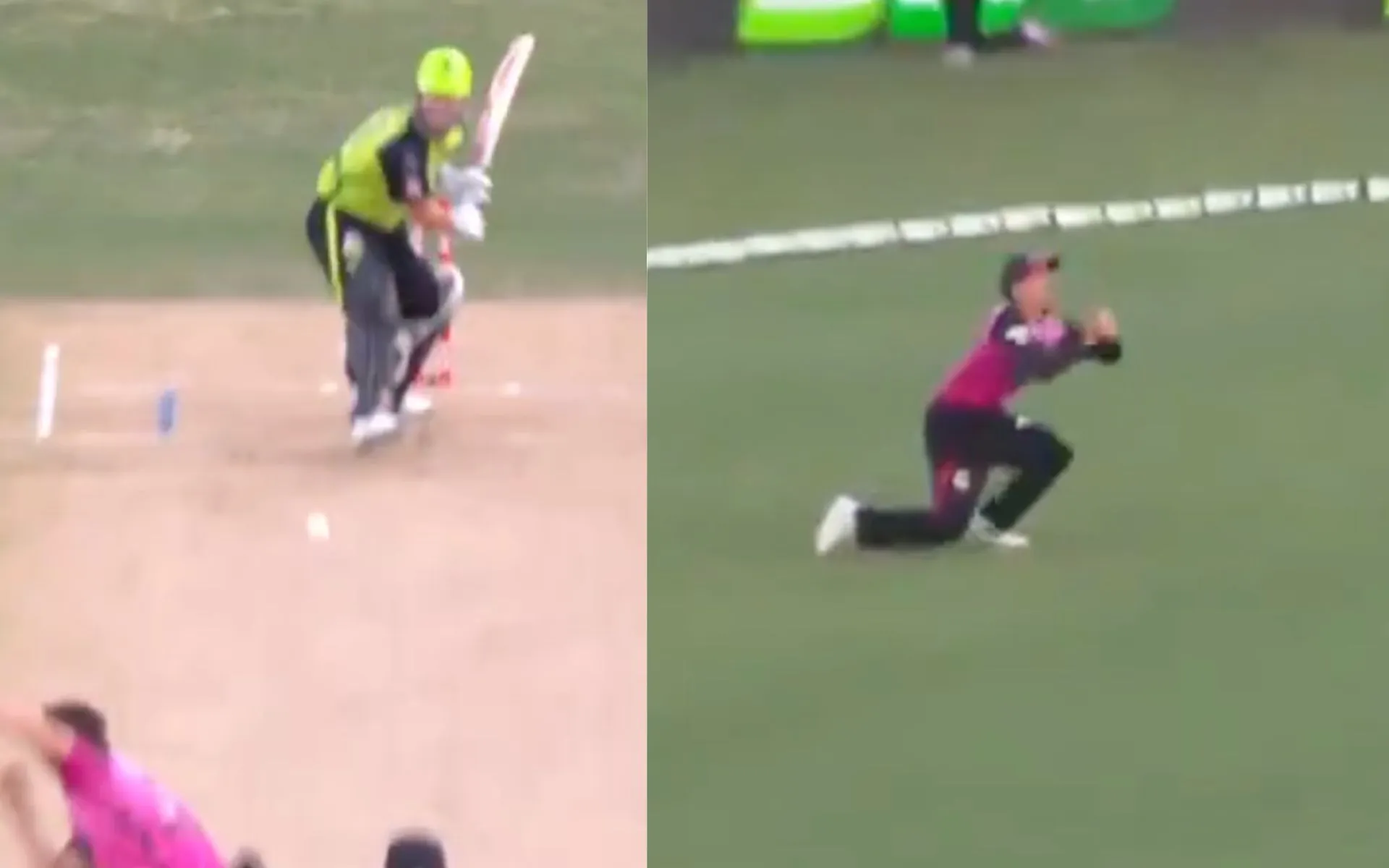 David Warner departs cheaply [Source: @BBL/X.Com]
