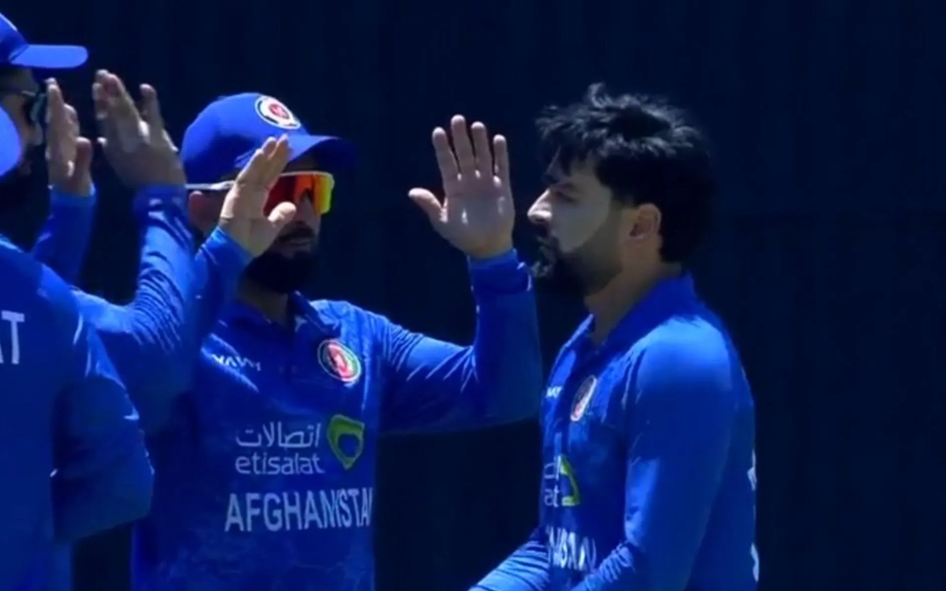 Rashid Khan Wicket- (Source:@ACC/X.com)