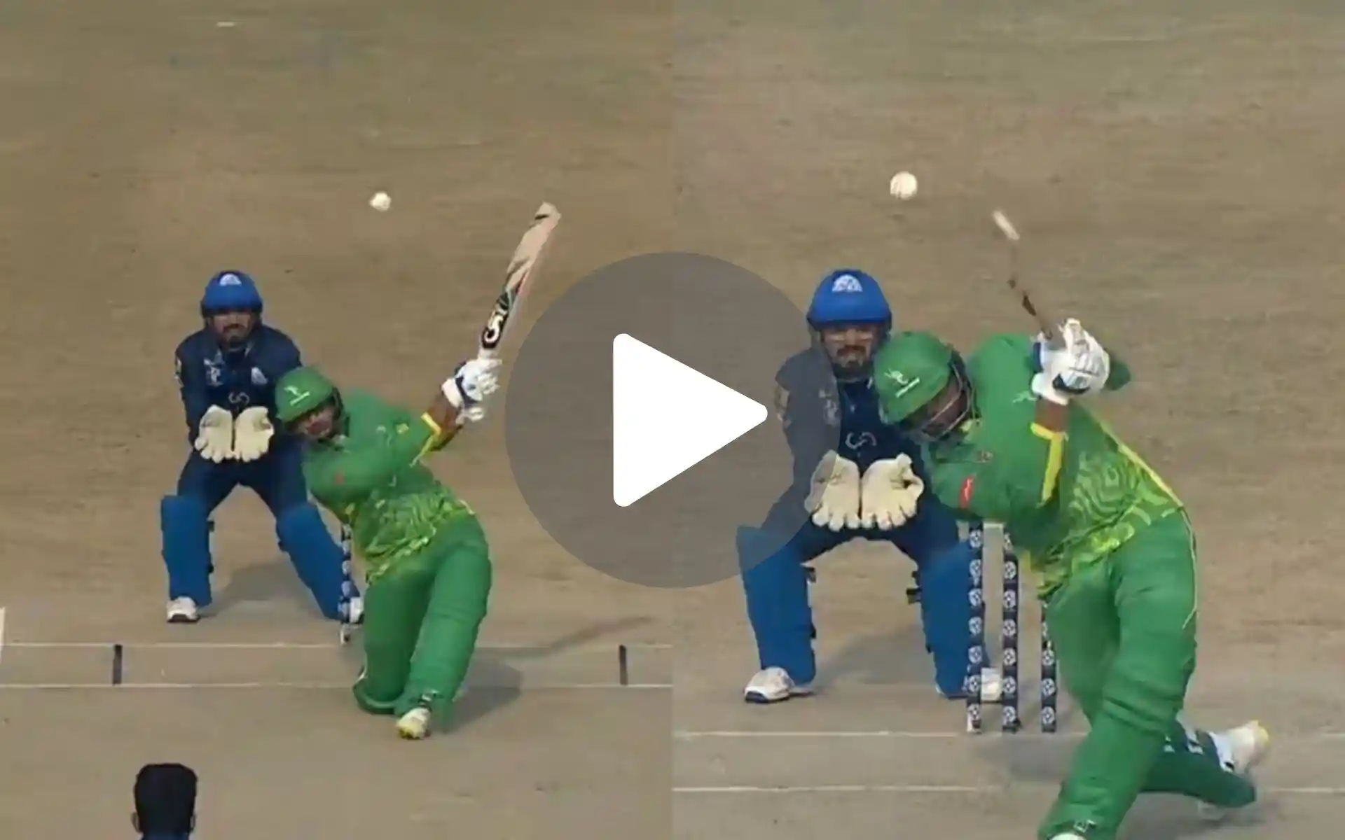 [Watch] Pakistan's Abdul Samad Echoes Ex-SRH Star With Explosive Knock In Champions Cup