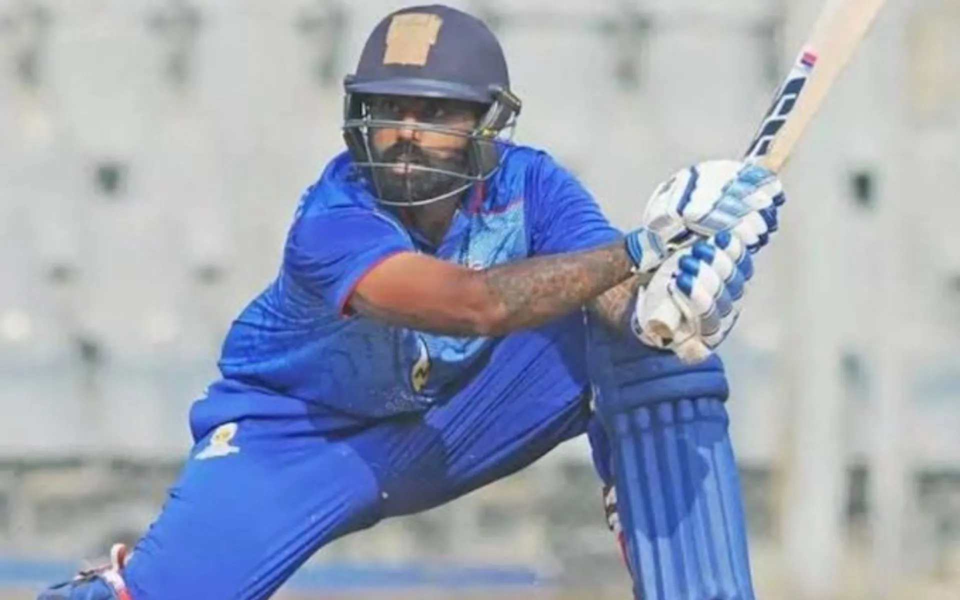 Suryakumar Yadav failed in the first round of VHT 2024-25 [Source: @Saabir_Saabu01/x.com]