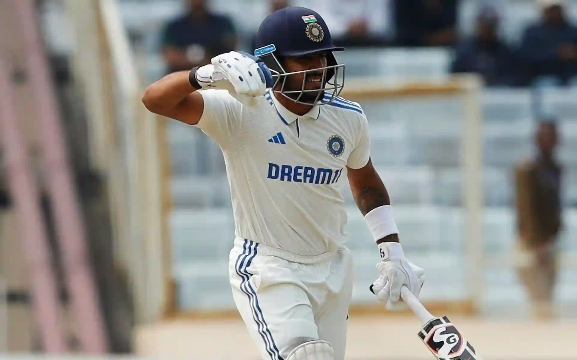 Dhruv Jurel Playing Test for India [Source: @CricCrazyJohns/x.com]