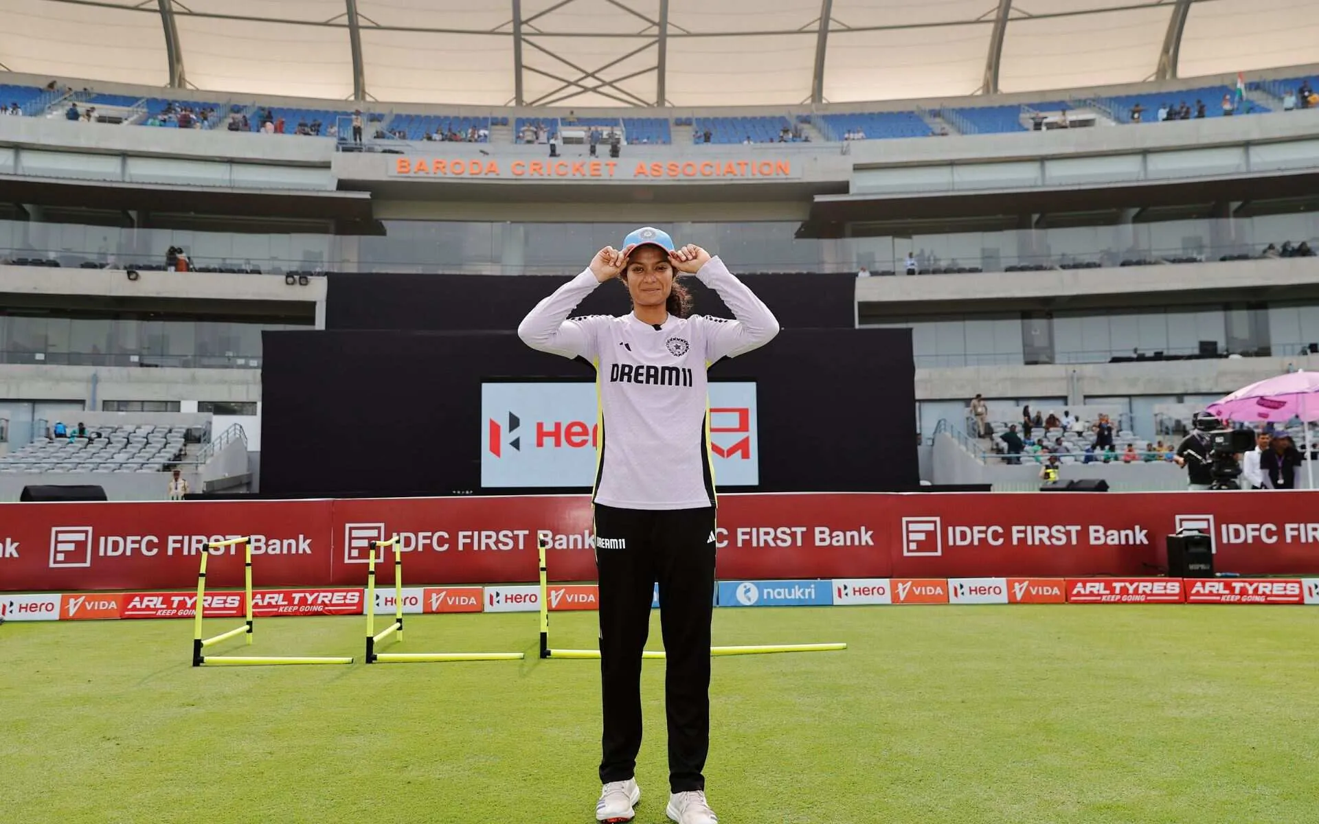 Pratika Rawal Makes Her Debut Against West Indies Women (Source: @BCCIWomen/x.com)