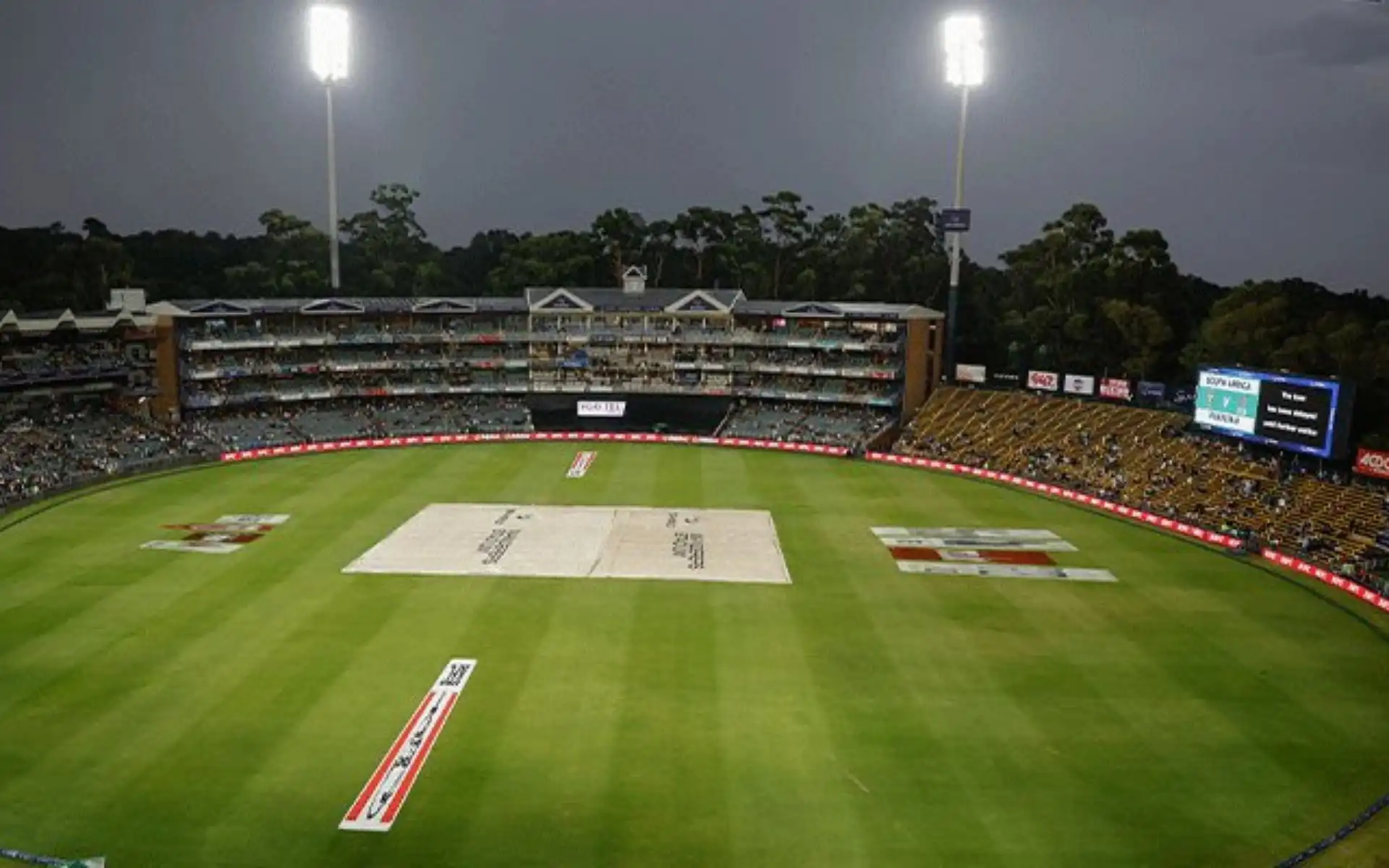 Rain is expected to play spoilsport in SA vs PAK 3rd ODI [Source: @DSBcricket/X]