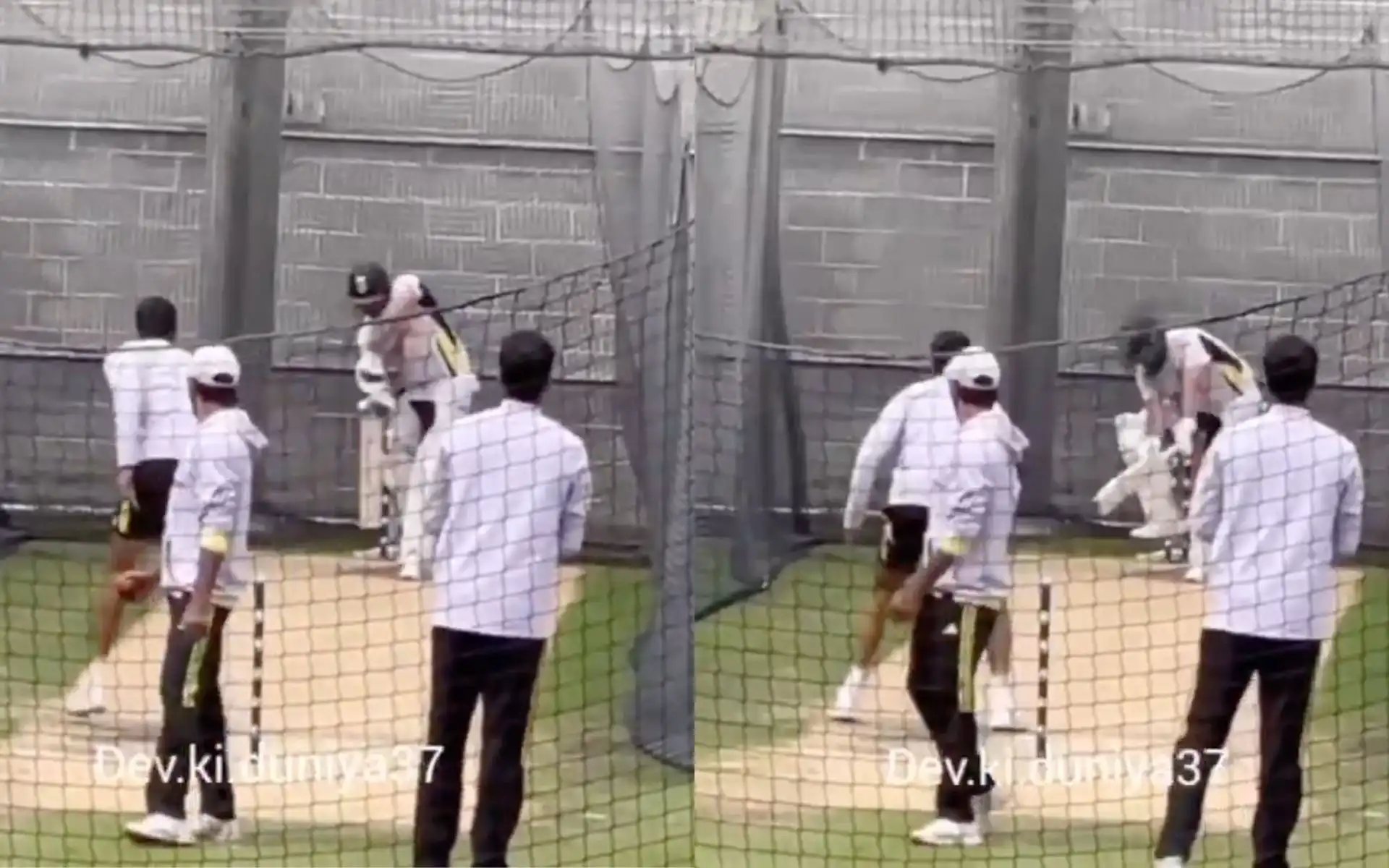 Rohit gets dismissed by Devdutt Padikkal (Source:@dasjy0tirmay/X.com)