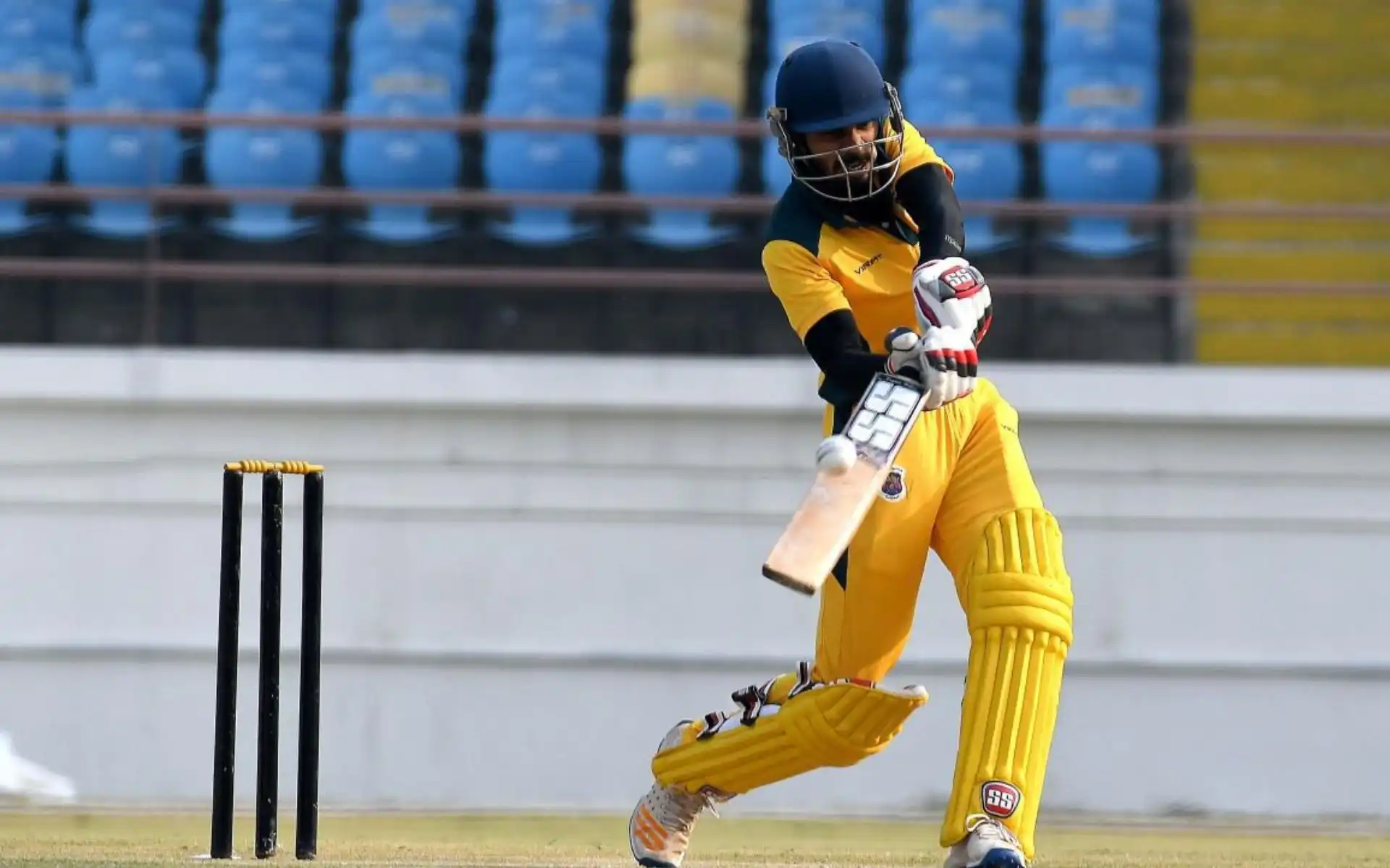 Ruturaj Gaikwad slams century against Services [Source: @ShuhidAufridi/X.com]