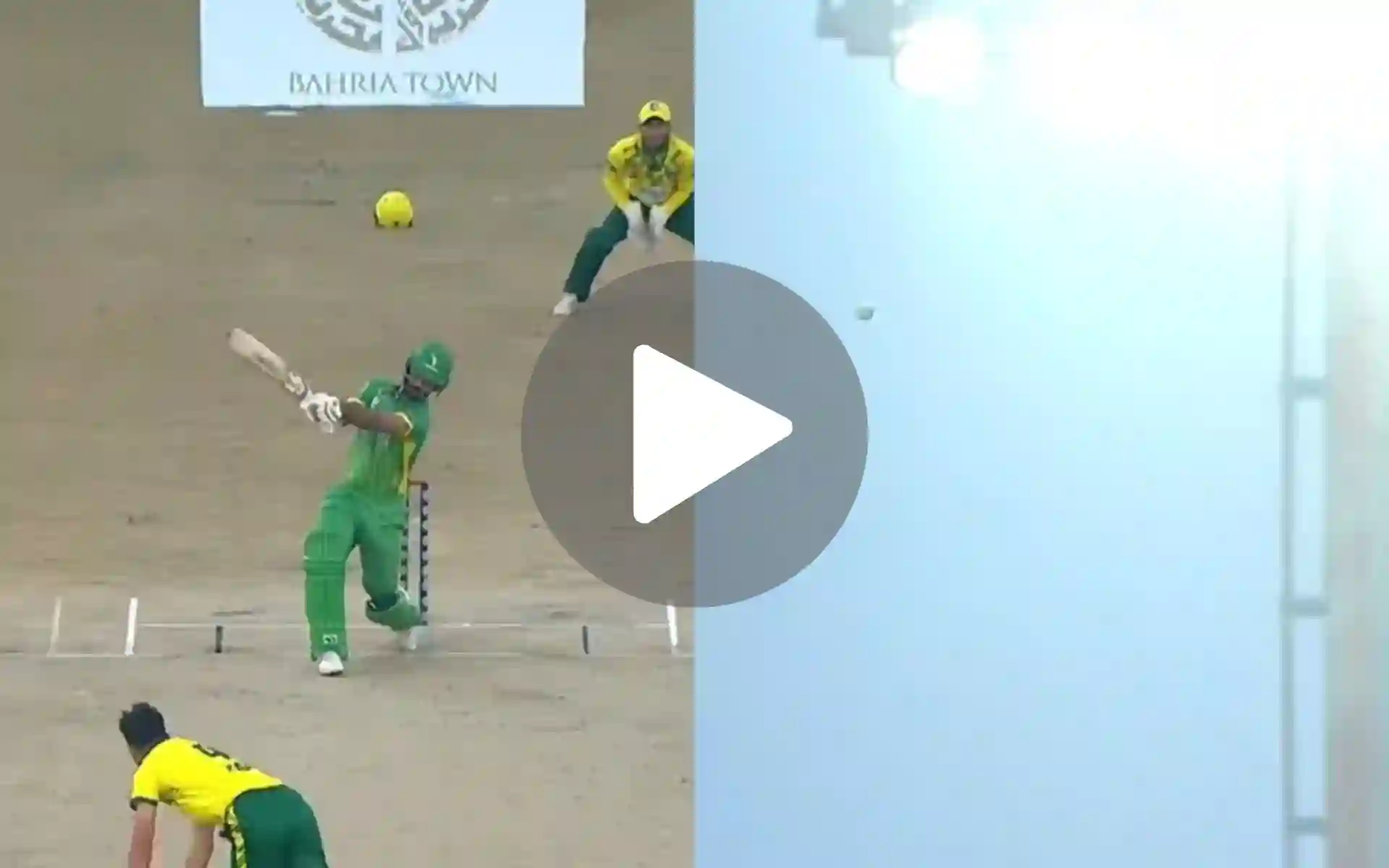[Watch] Fakhar Zaman Probes Pakistan's Champions Trophy Role With 'Sky-Piercing' Six
