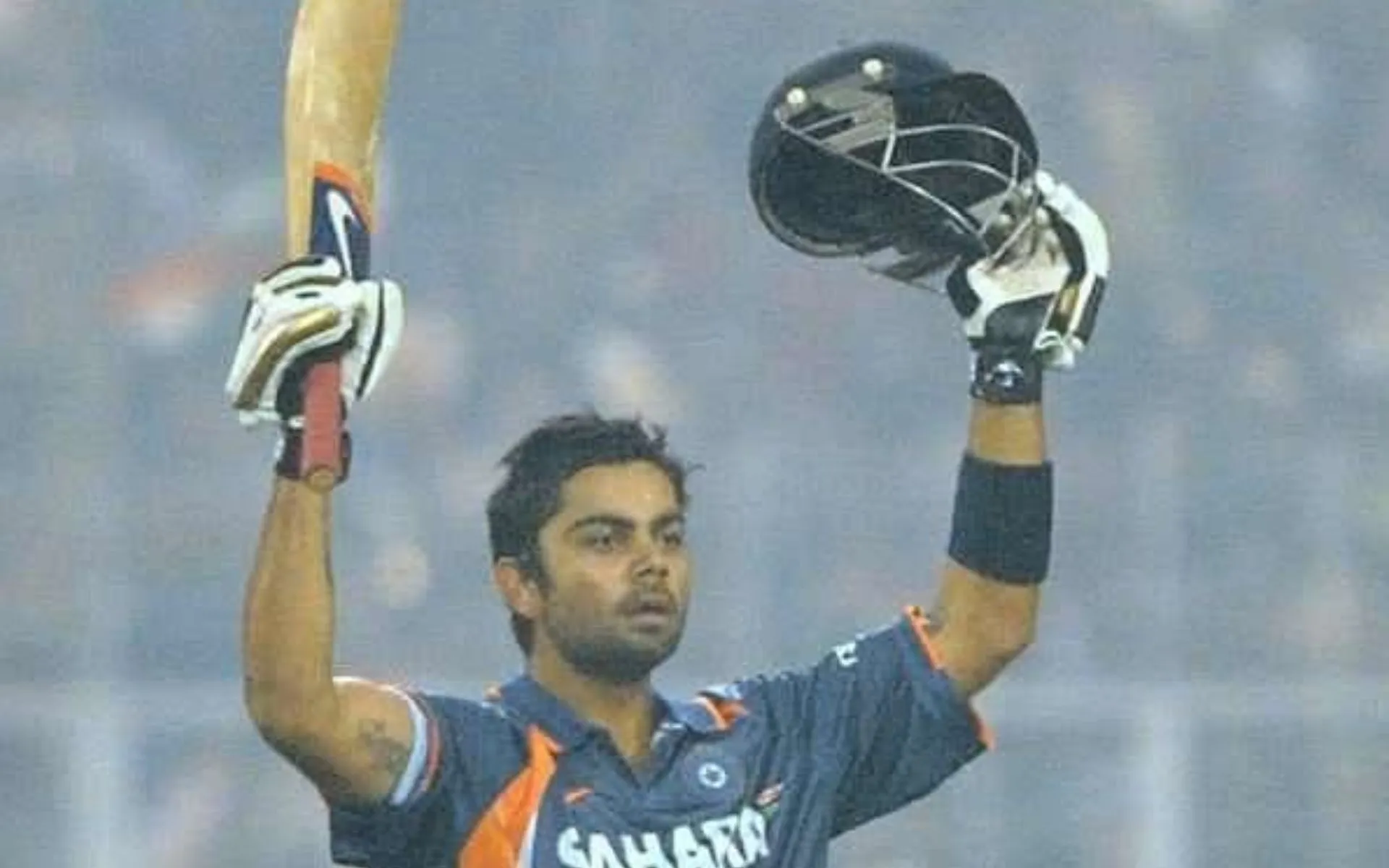 Virat Kohli scored his maiden ODI century [Source: @yaarbholi/X.com]