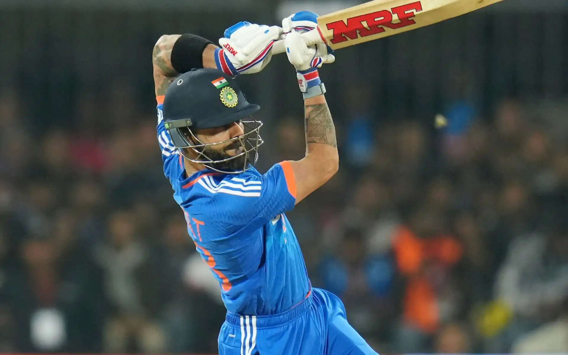 Virat Kohli is one of the Indian cricketers to get awarded by Khel Ratna [Source: @ICC/X.com]