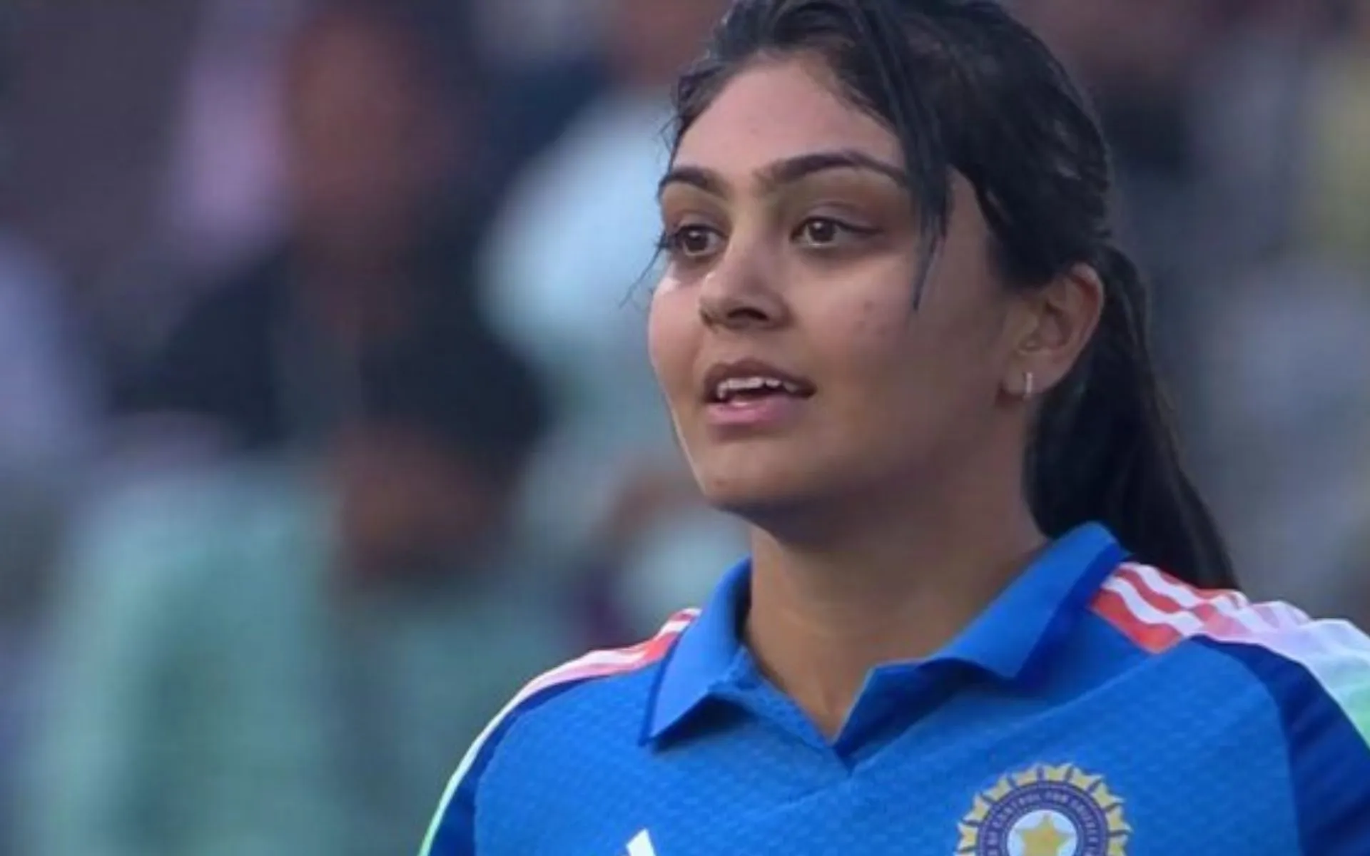 Harleen Deol smashed her maiden OPI ton [Source: @mufaddal_vohra/x.com]