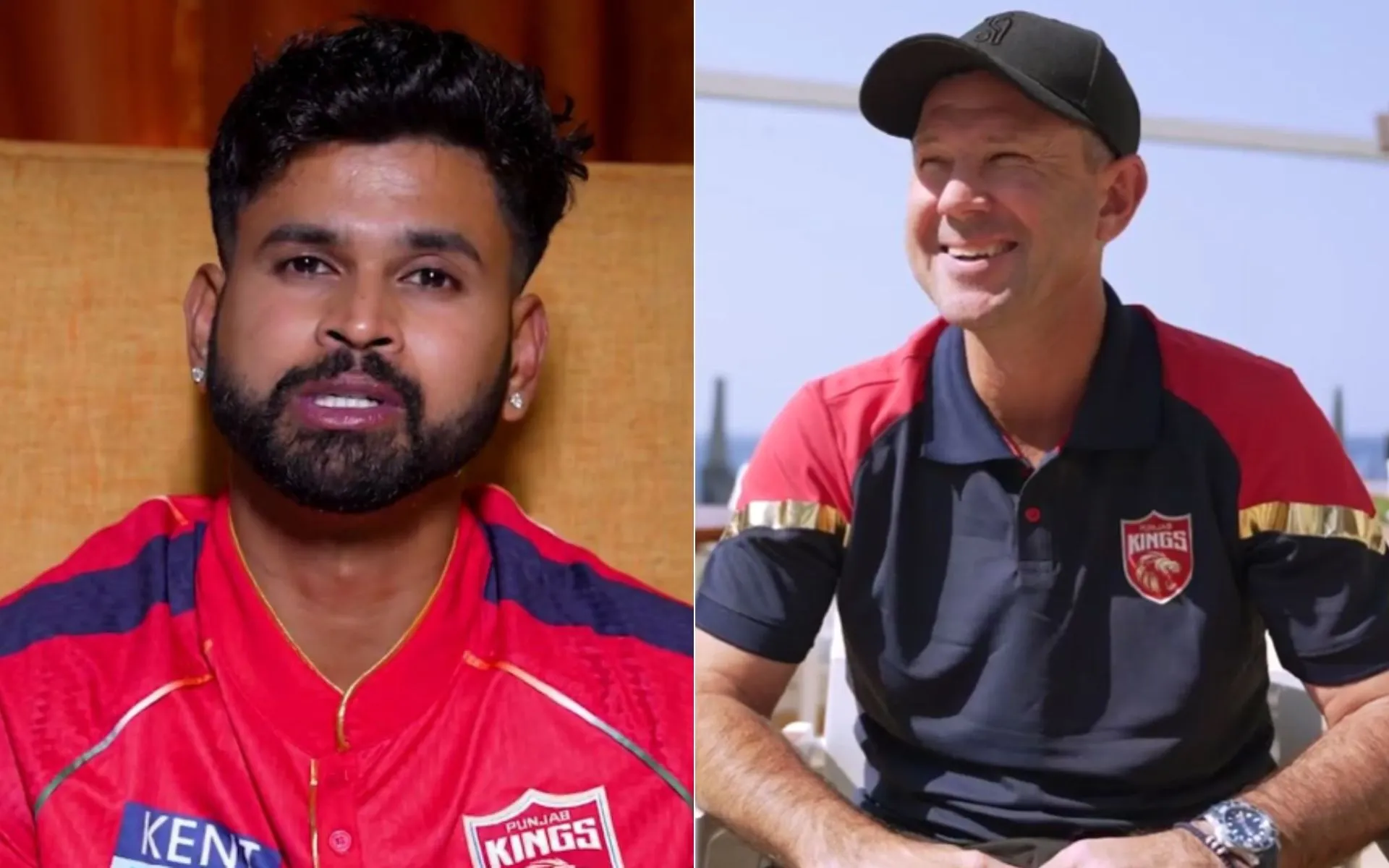 Shreyas Iyer & Ricky Ponting [Source: @CricCrazyJohns/x.com, @iplt20.com]