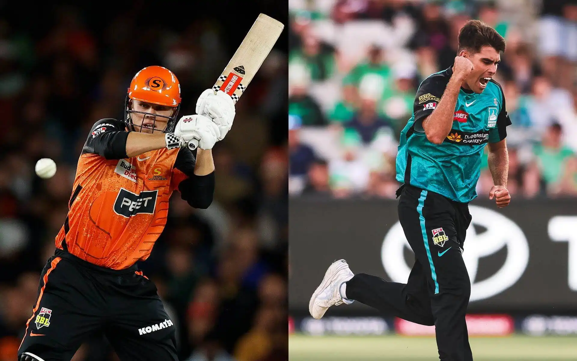 Top 3 C/VC Candidates for SCO vs HEA Dream11 [Source: @HeatBBL, @ScorchersBBL/X]