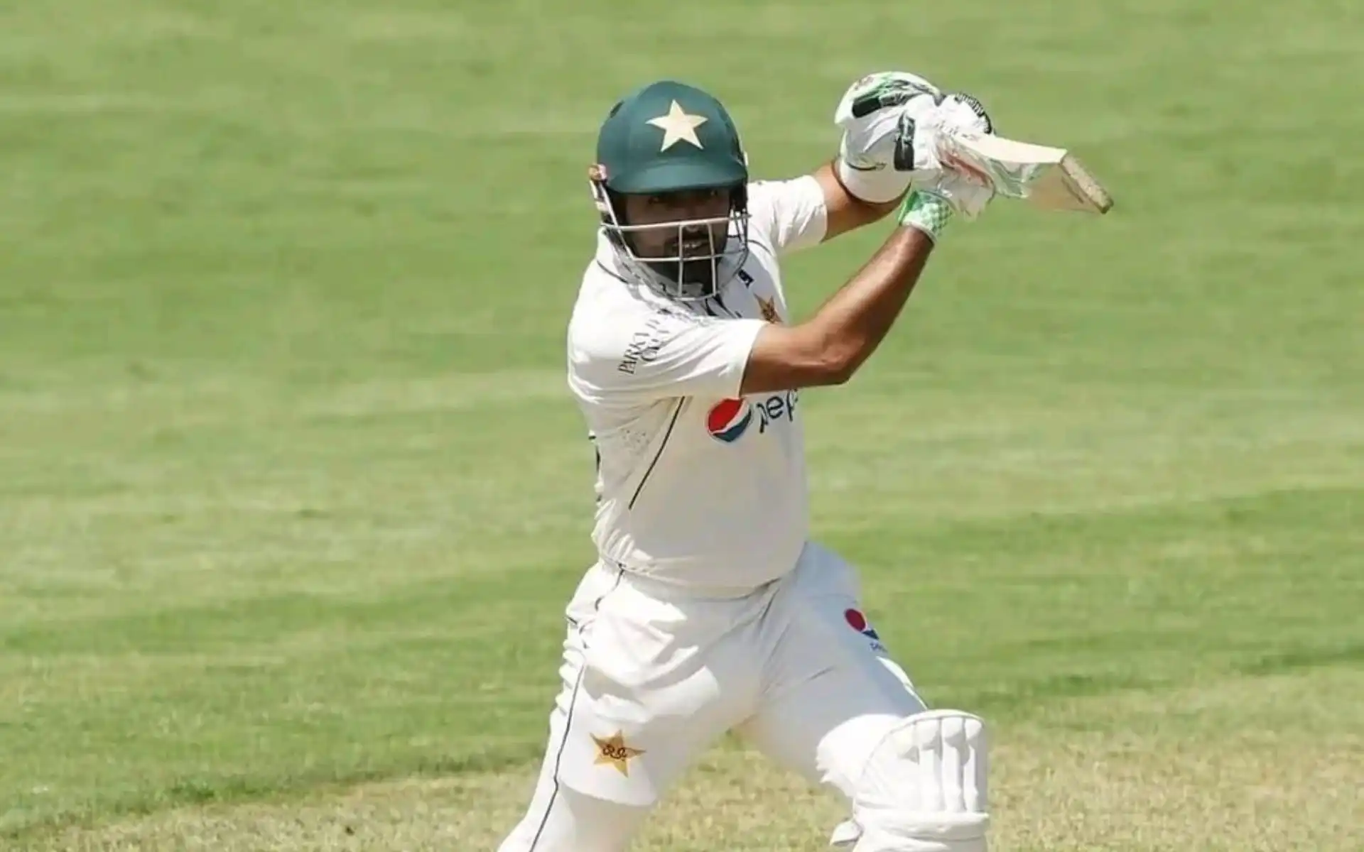 Babar Azam in Test cricket (Source:@army_babar56,x.com)