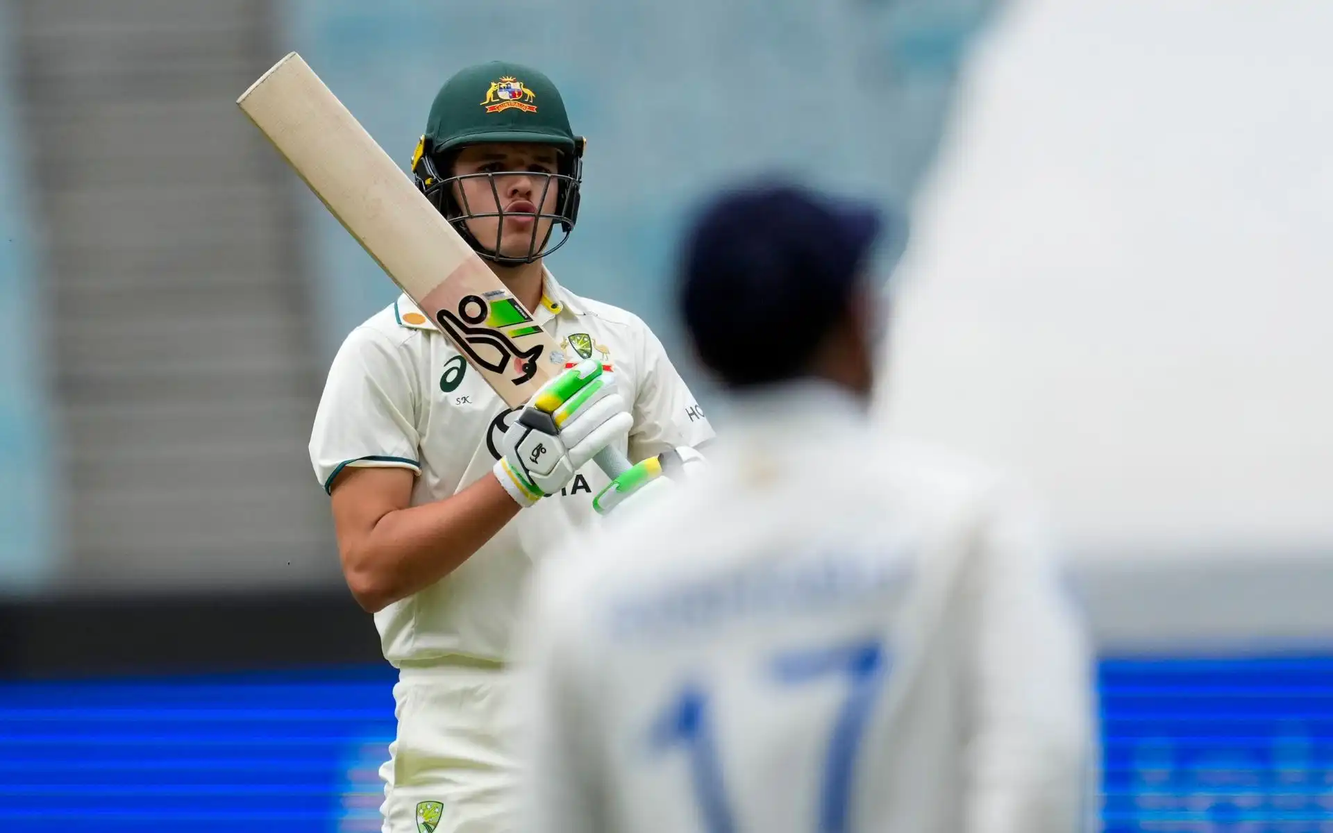 Sam Konstas facing Jasprit Bumrah (Source: AP Photos)