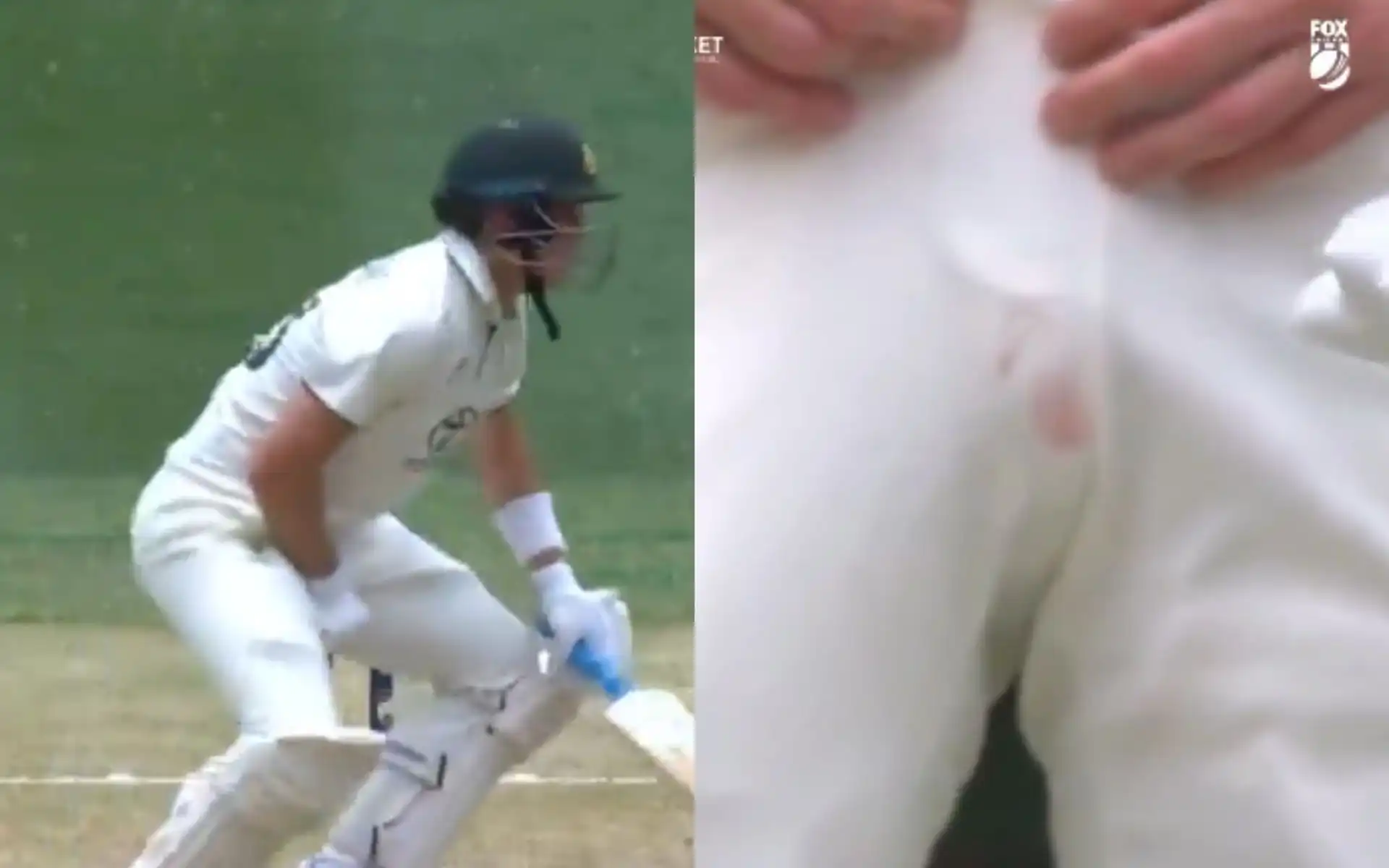 Marnus Labuschagne hurt by Siraj's corkers (Source: cricket.com.au/X)