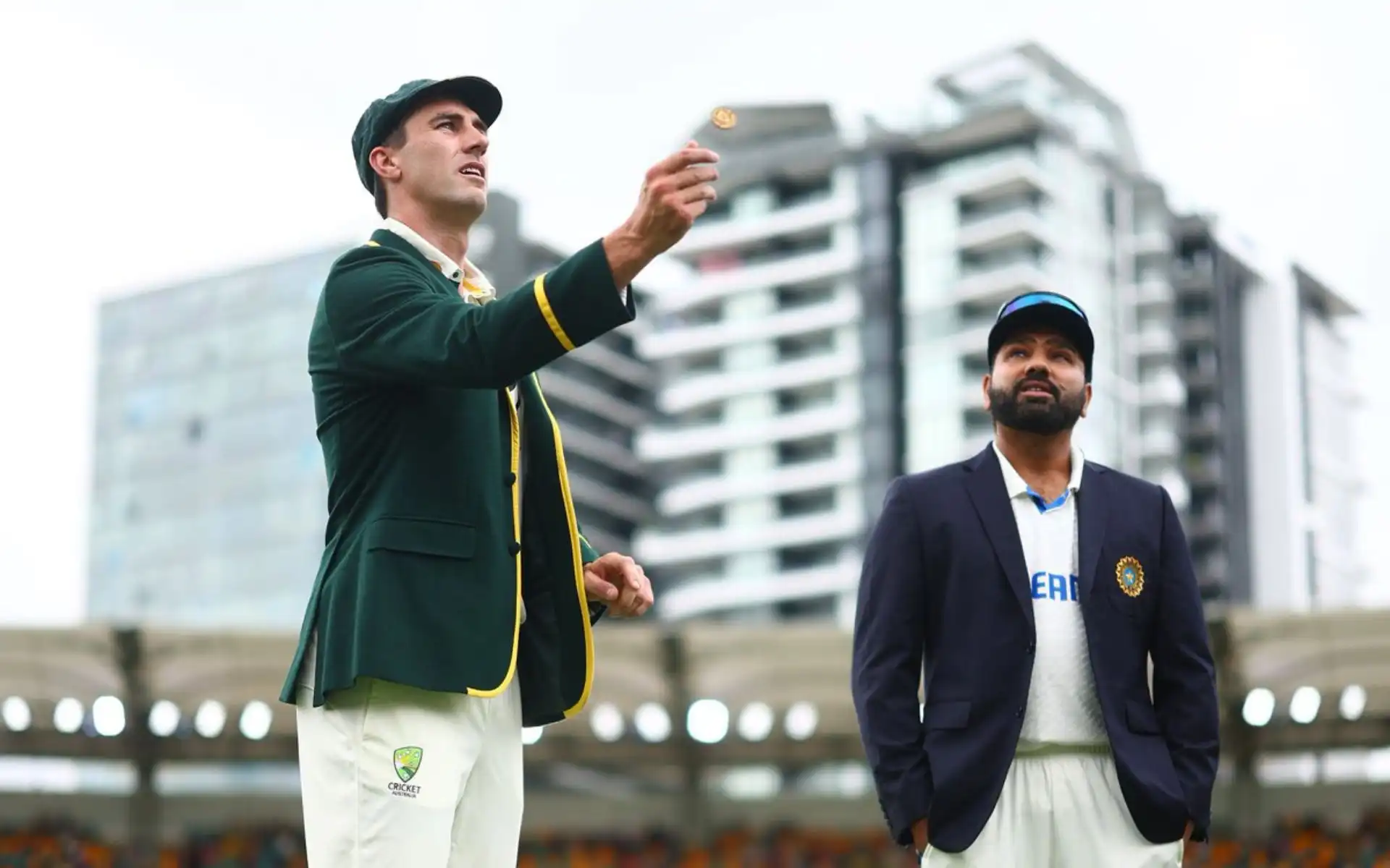 Australia opted to bat first [Source: @zeeshan_naiyer2/X]