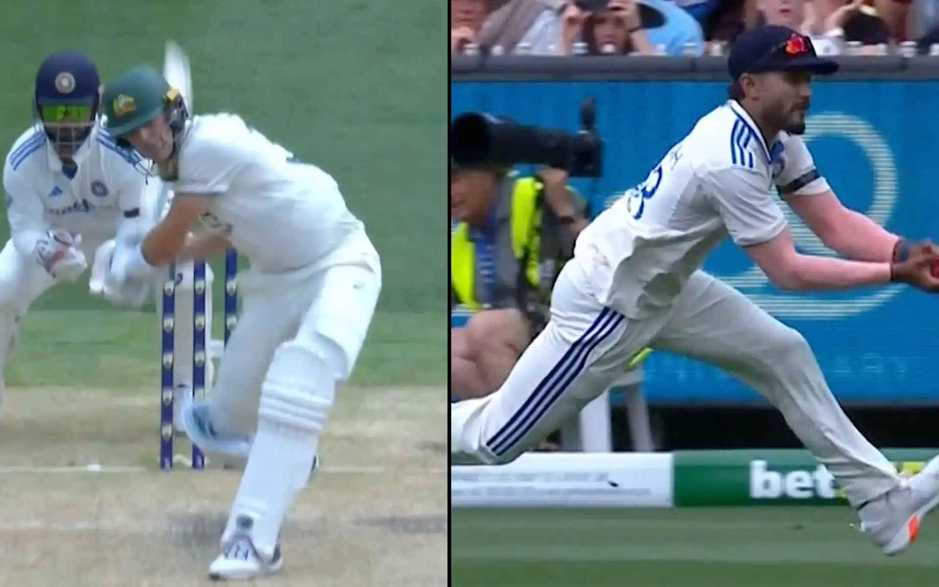 Nitish Reddy Takes A Blinder [Source: @StarSportsIndia/X.com]