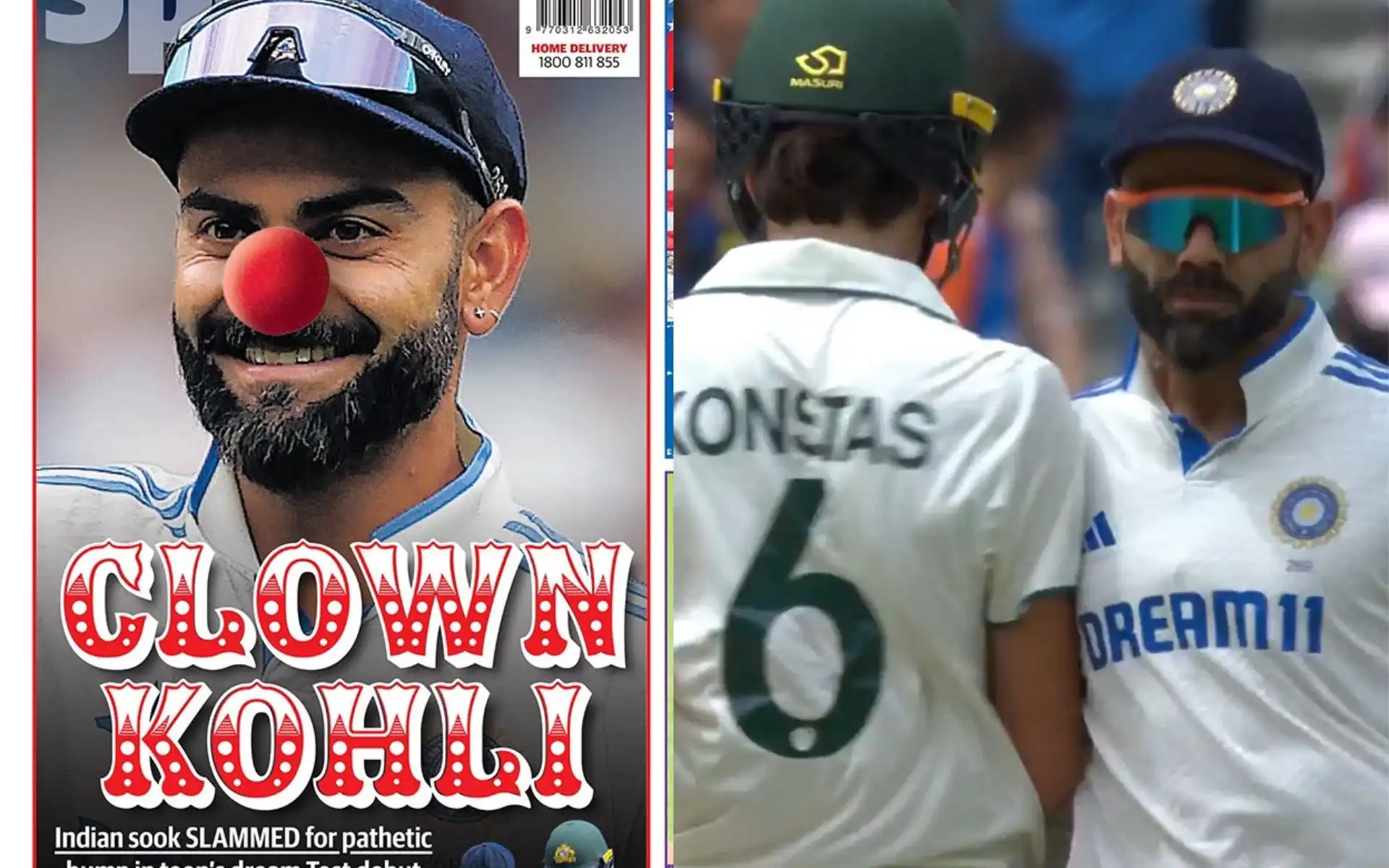Virat Kohli's 'Clown' Remark [Source: @iamAhmadhaseeb/X]
