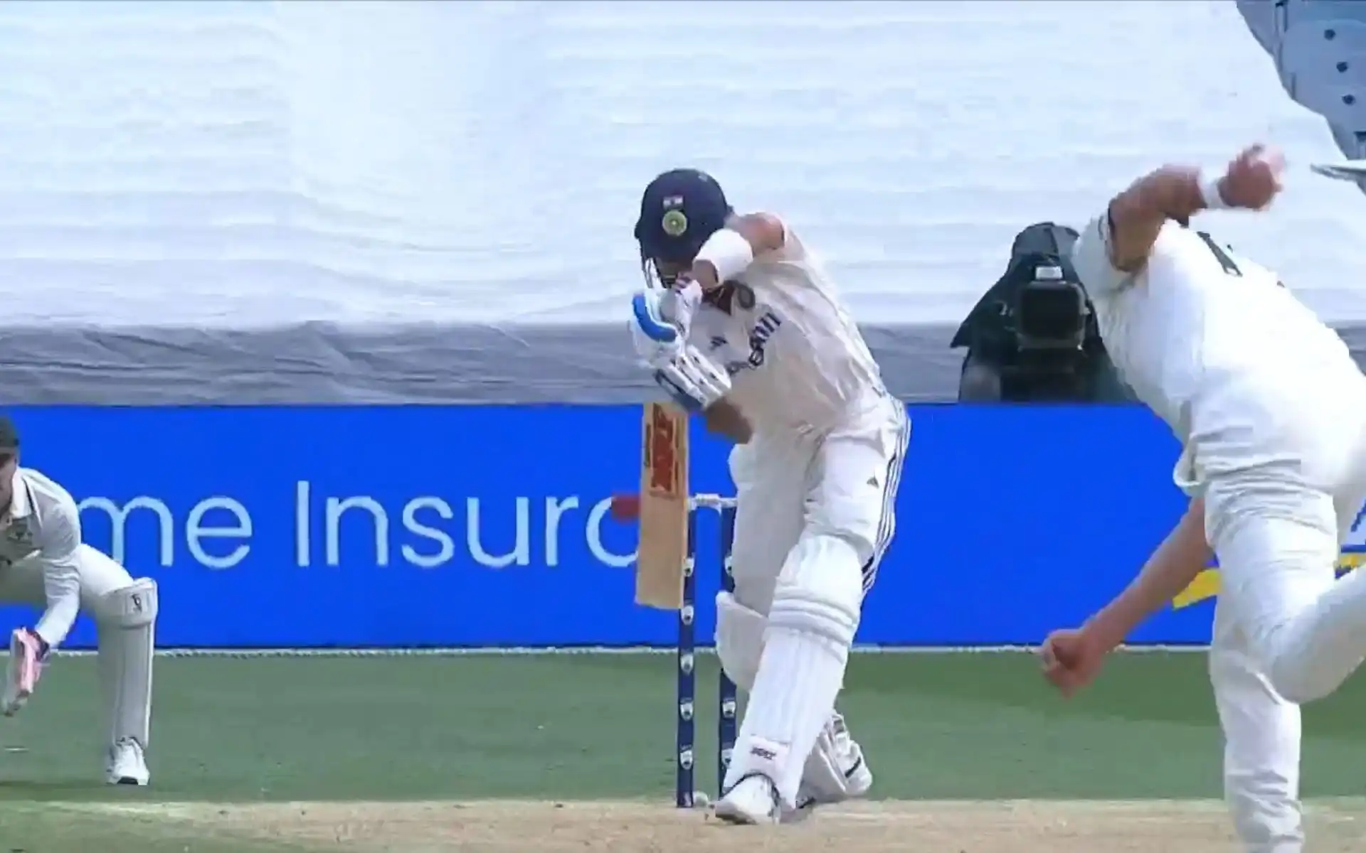 Virat Kohli departs [Source: @Rayham__56/X/com]