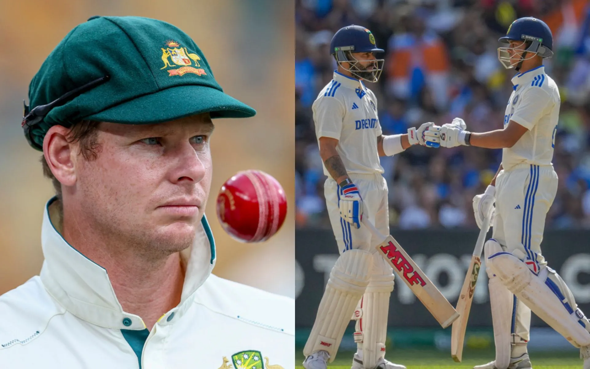 Steve Smith on Jaiswal-Kohli mix-up (Source: AP Photos)
